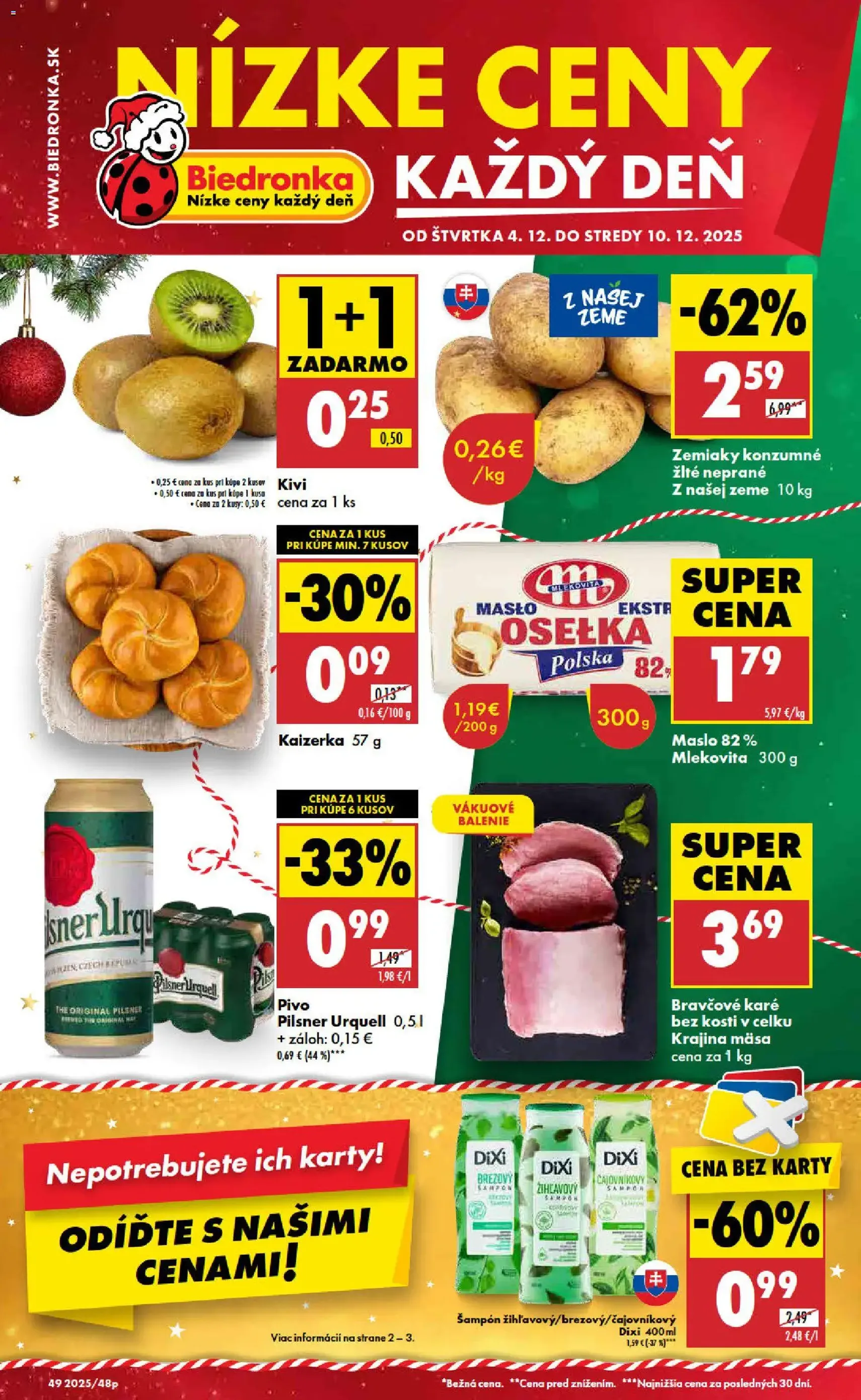Biedronka leták - platný leták od 04.12.2025 strana 1 z 48