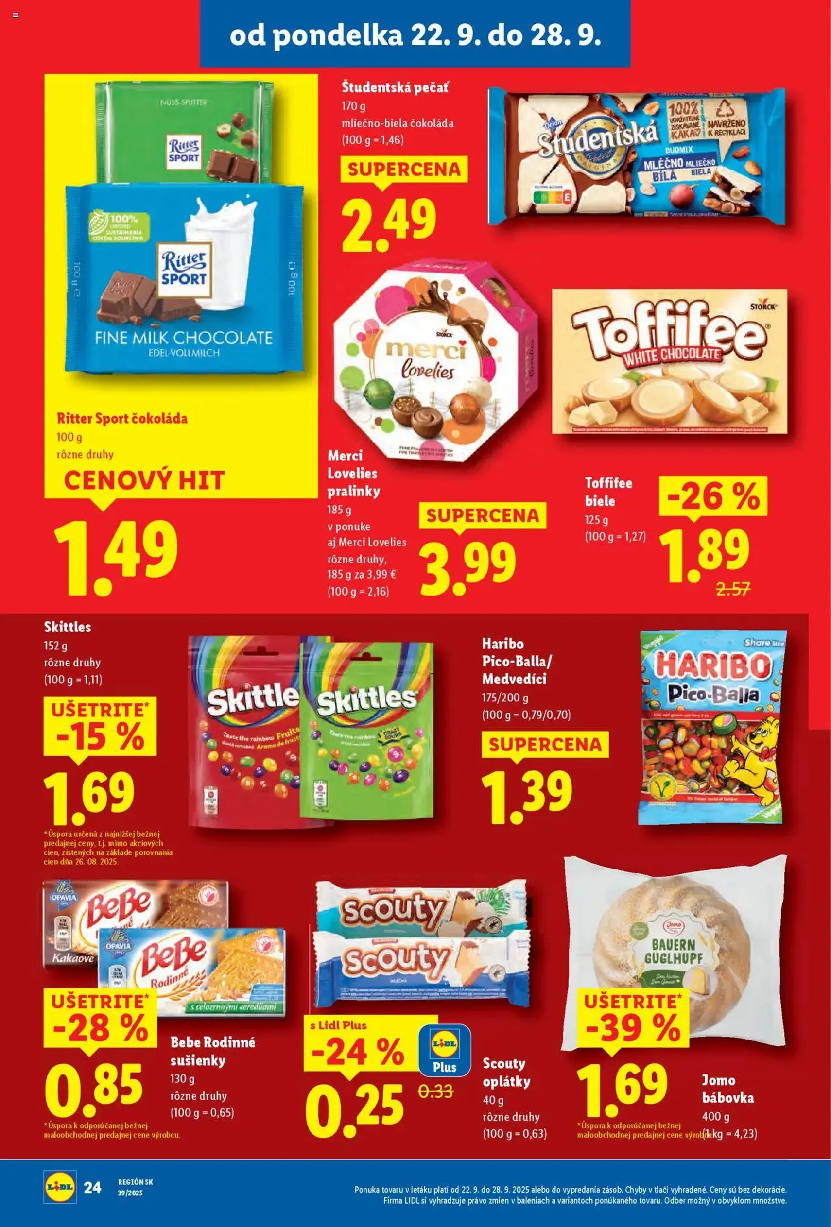 Lidl leták - platný leták od 22.09.2025 strana 40 z 99 Lidl leták - platný leták od 22.09.2025 strana 40 z 99