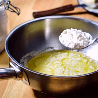 Recipe preview Make roux yourself 3 ingredients