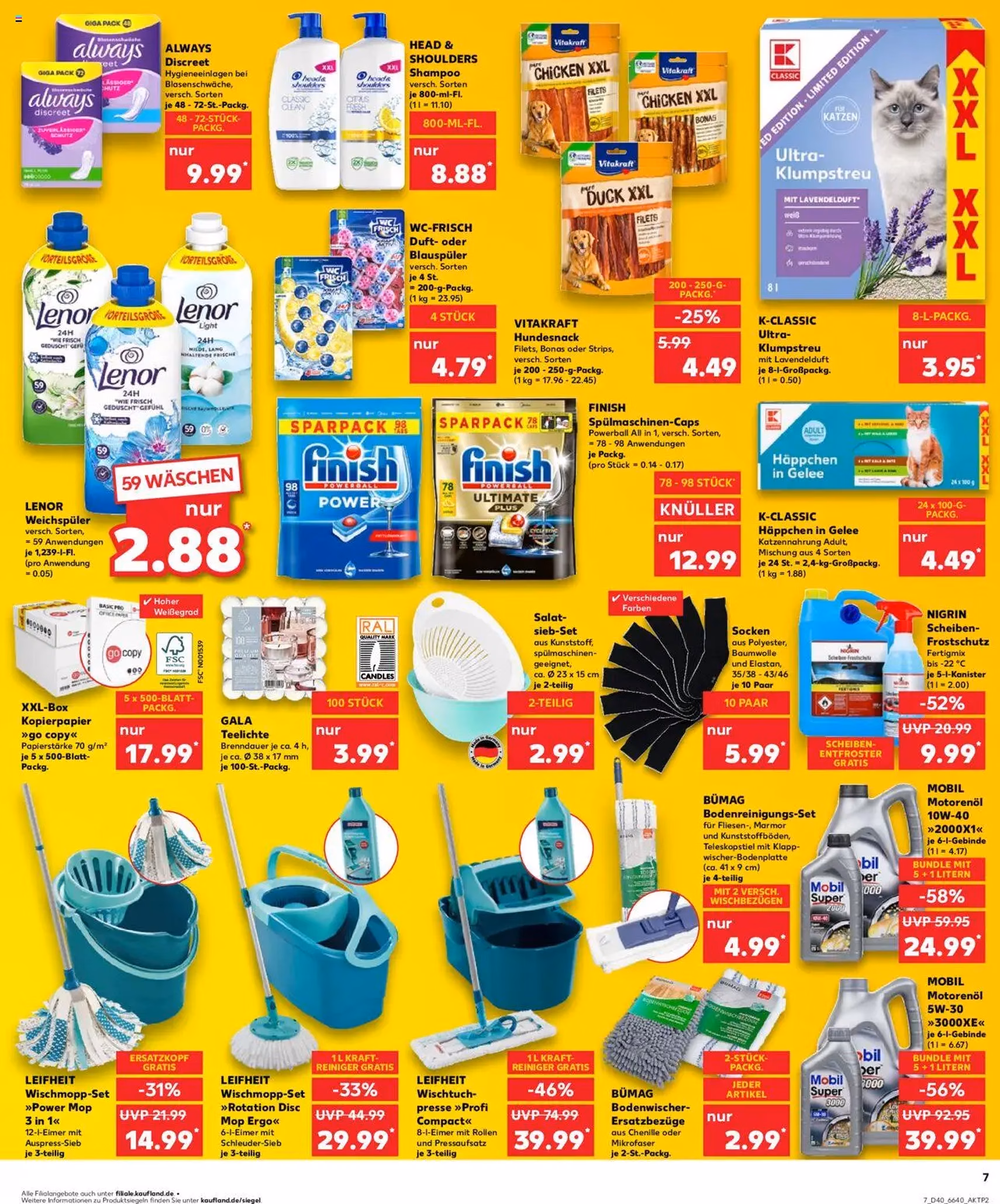 Kaufland Prospekt - Gültiger Prospekt ab 02.10.2025, Seite 7 von insgesamt 34