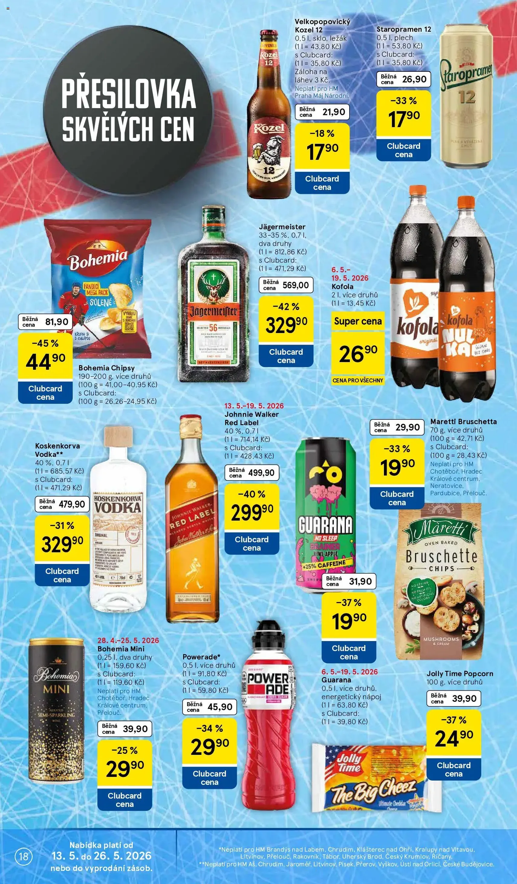 Tesco leták - Hypermarket - platný leták od 13.05.2026 strana 18 z 34