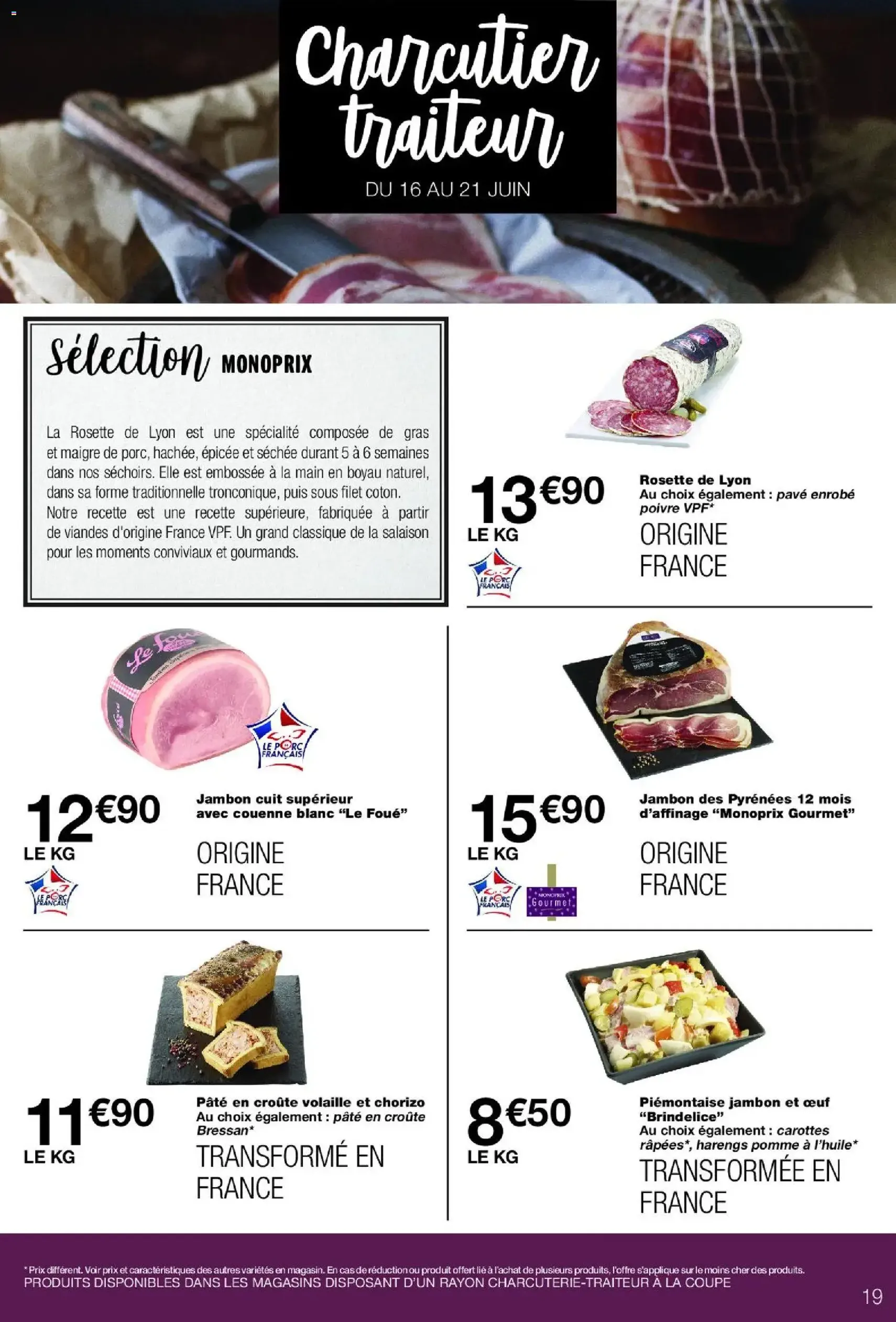 Monoprix catalogue - brochure valable à partir du 16/06/2026, page 19 sur 65