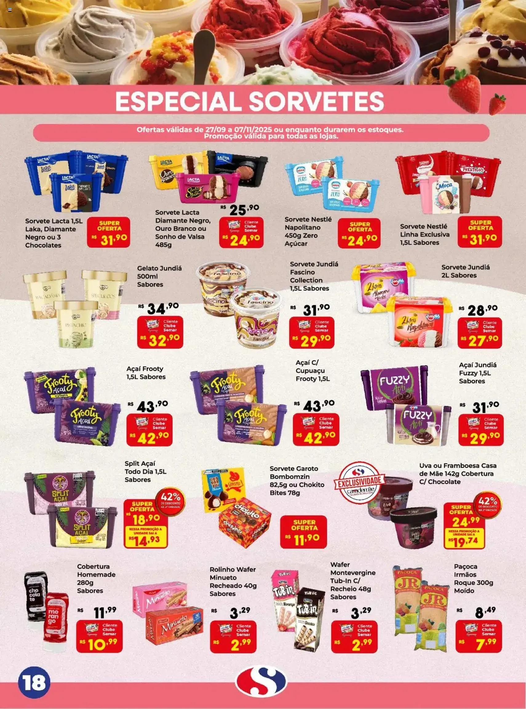 Semar Supermercado - Ofertas do Mês - folheto válido a partir de 27/09/2025 página 18 de 24 Semar Supermercado - Ofertas do Mês - folheto válido a partir de 27/09/2025 página 18 de 24