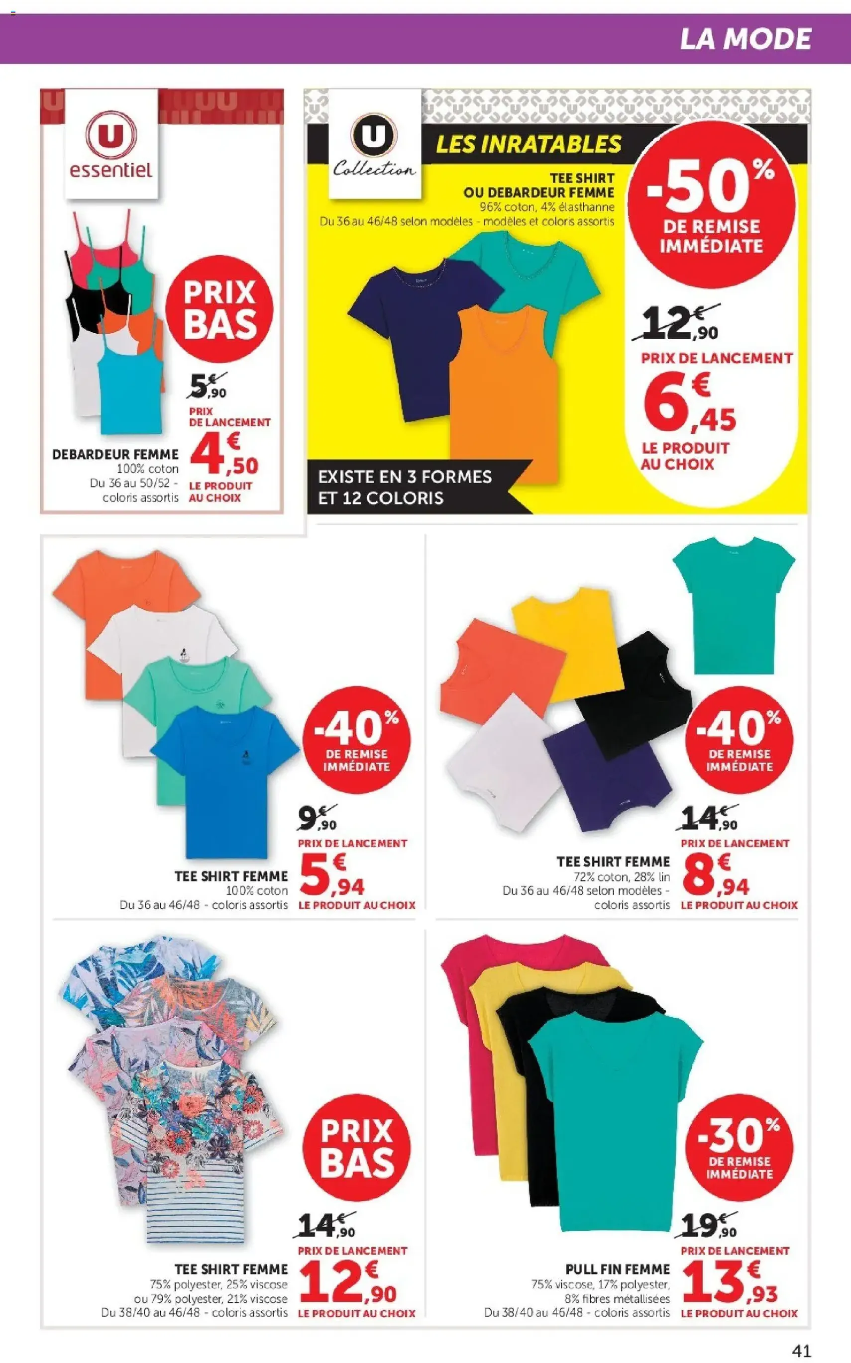 Hyper U catalogue - brochure valable à partir du 28/04/2026, page 41 sur 44