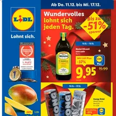 Lidl Aktionen - Prospekt Vorschau gültig ab 11.12.2025