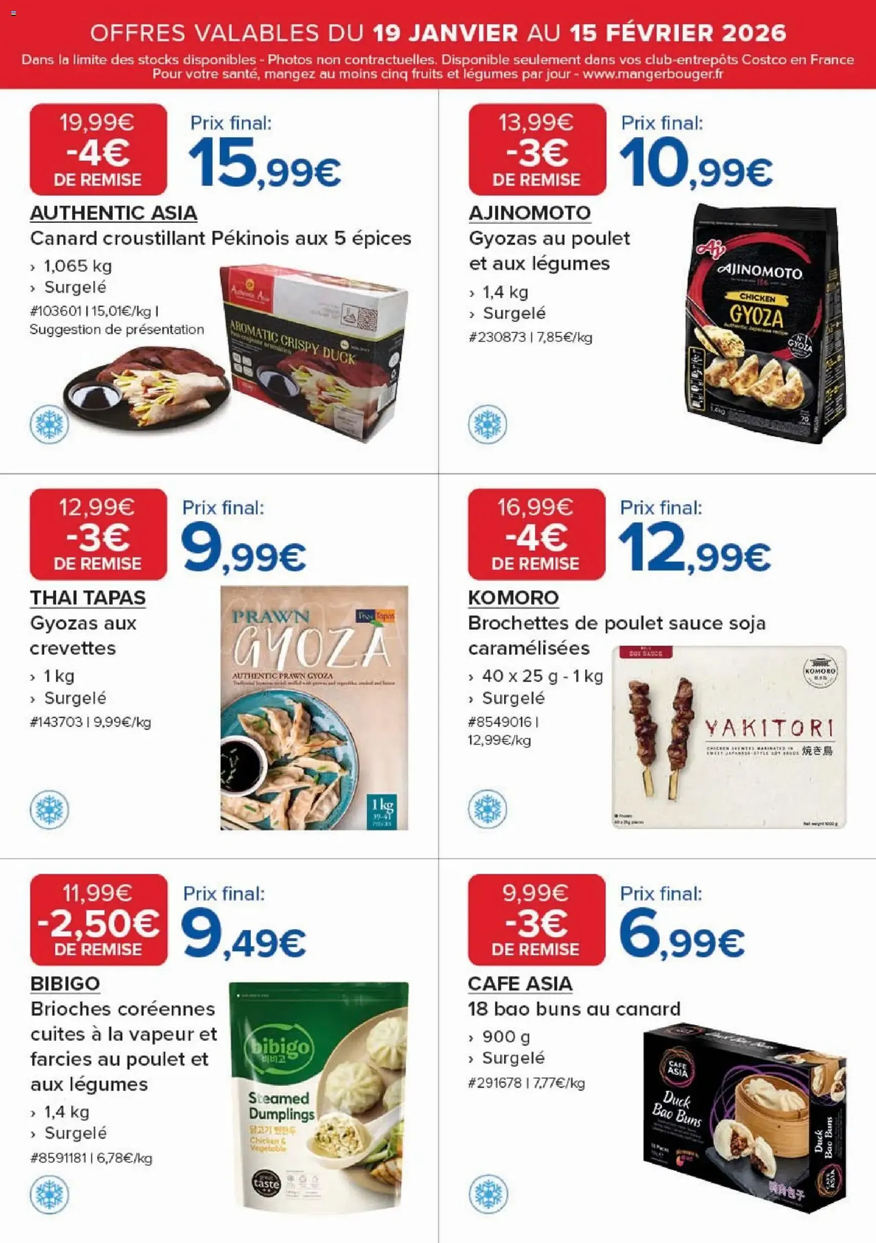 Costco catalogue - brochure valable à partir du 19/01/2026, page 2 sur 20