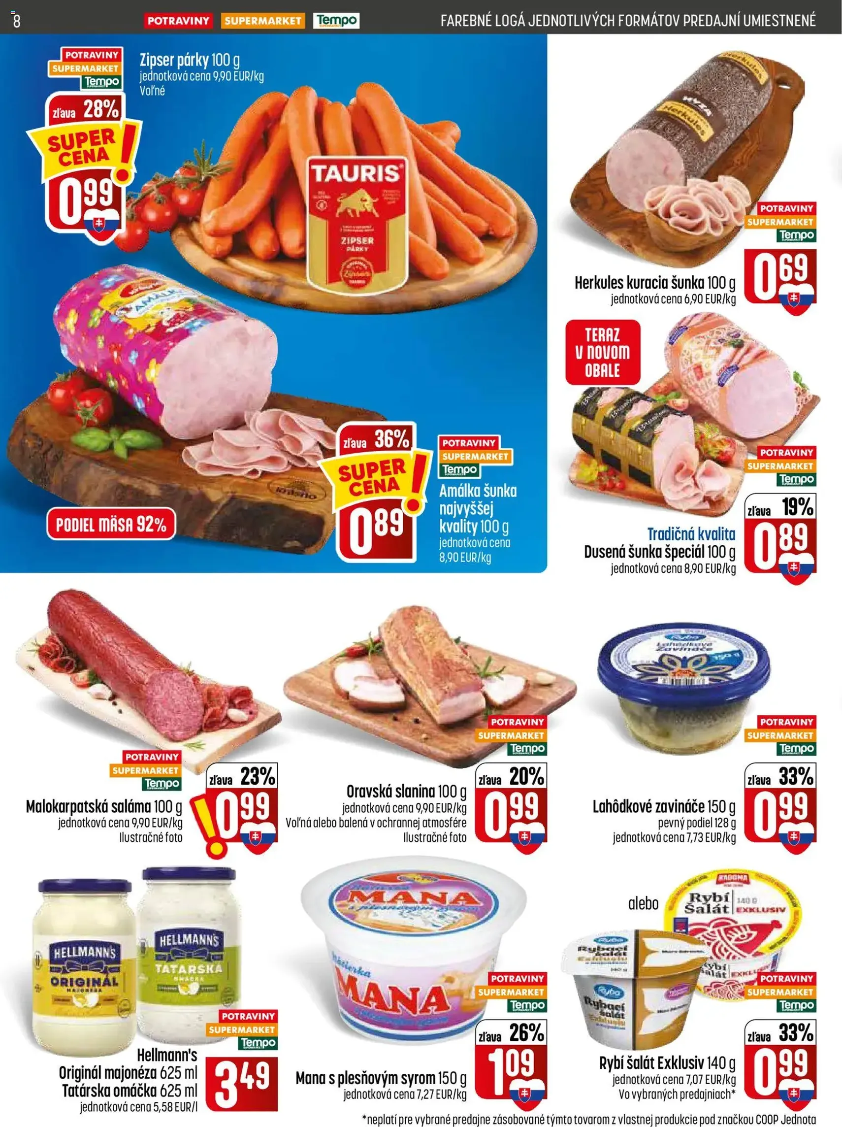 COOP Jednota leták - platný leták od 26.08.2026 strana 8 z 32