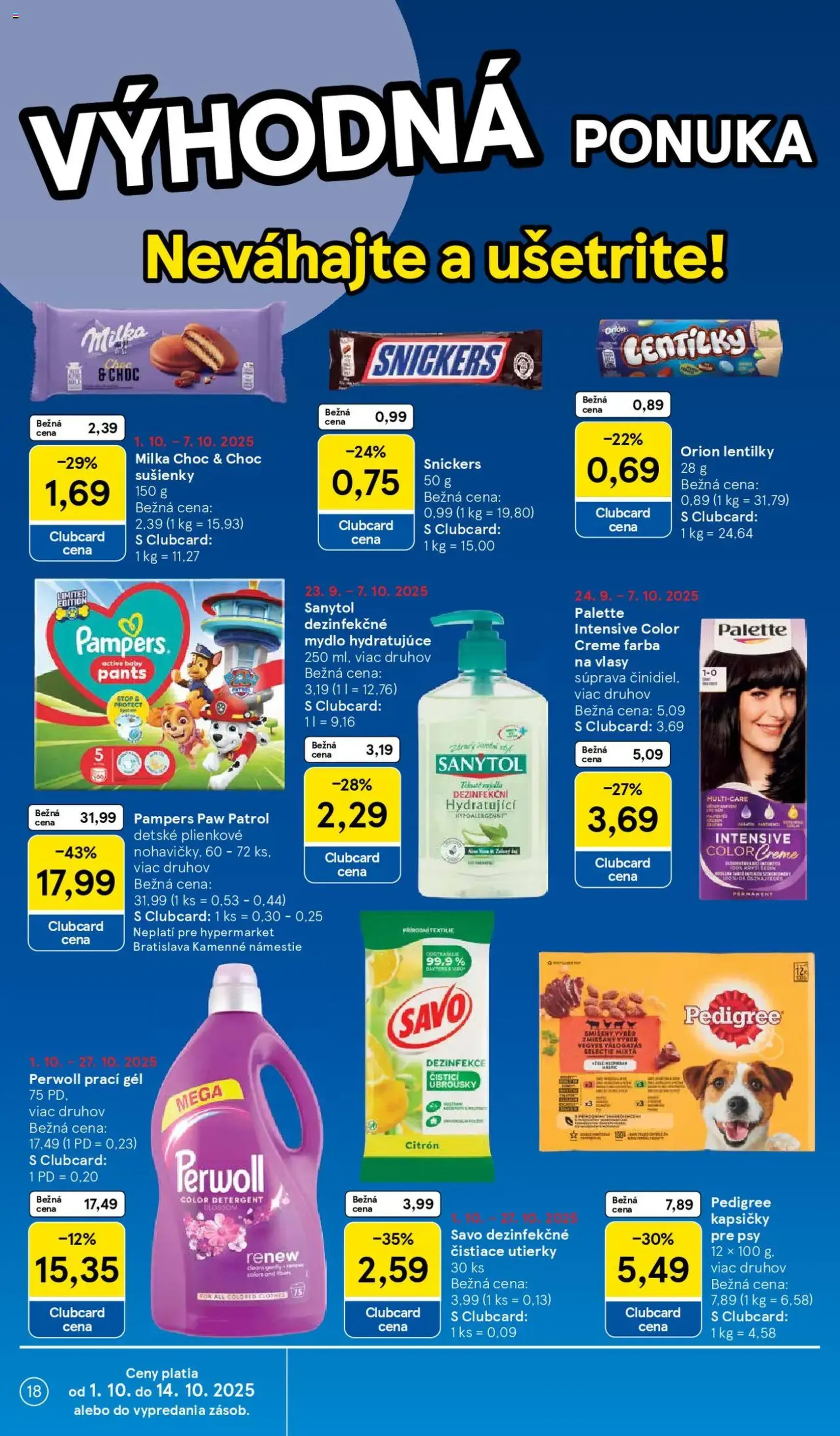 Tesco Hypermarket - leták - platný leták od 01.10.2025 strana 18 z 33