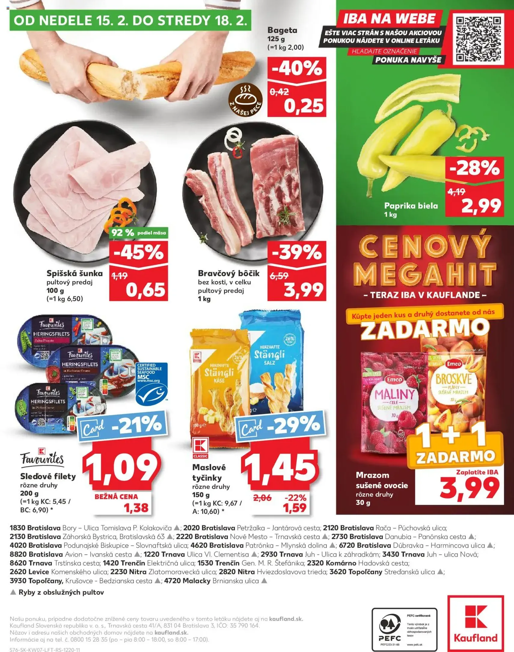 Kaufland SK Akciós újság - 2026.02.12. érvényes szórólap 76 oldal 76 oldalból