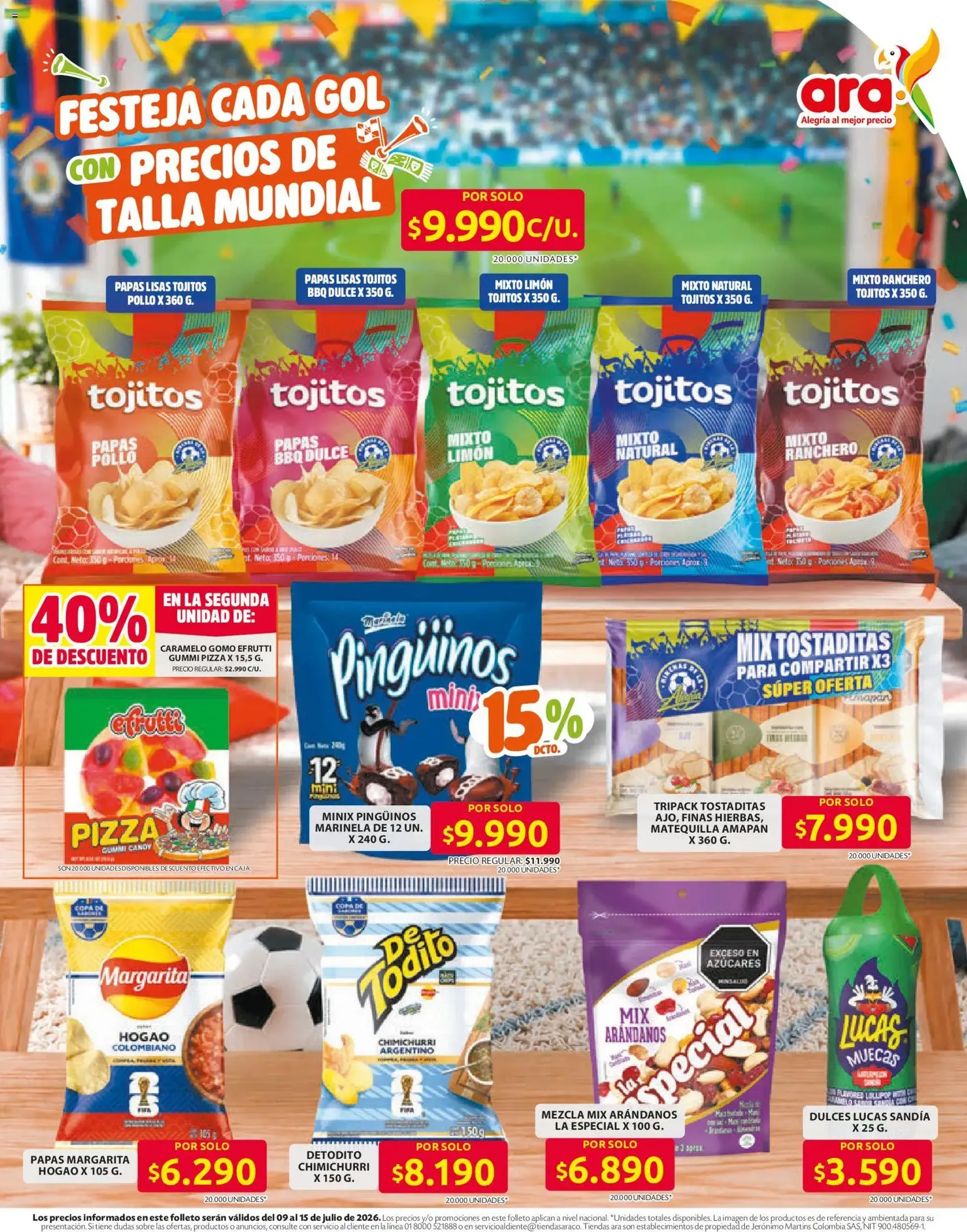 Ara catálogo Ahorra con precios bajos y ofertas - folleto válido desde 09/07/2026 página 2 de 16