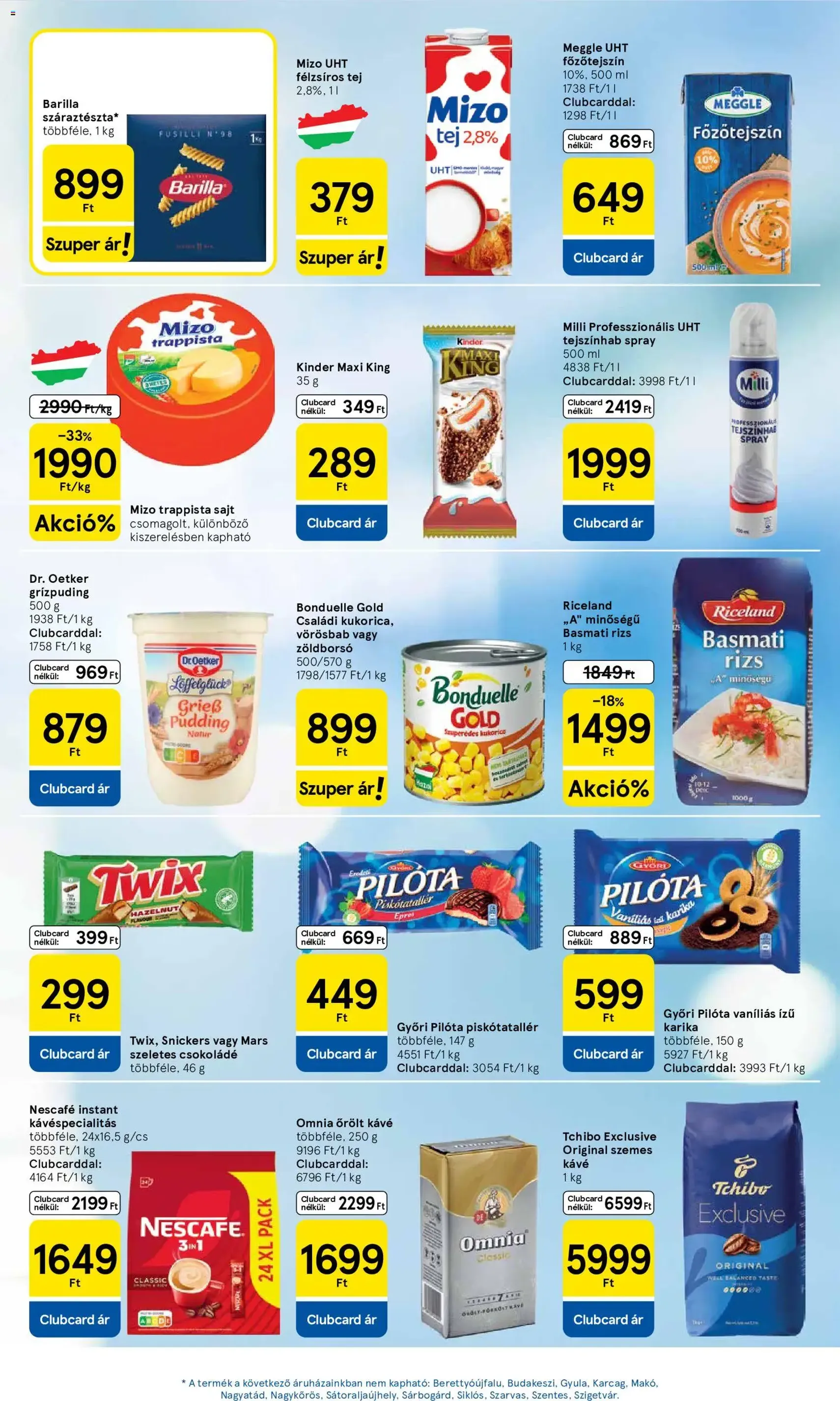 Tesco aktuális akciós újság - 2026.07.02. érvényes szórólap 5 oldal 32 oldalból