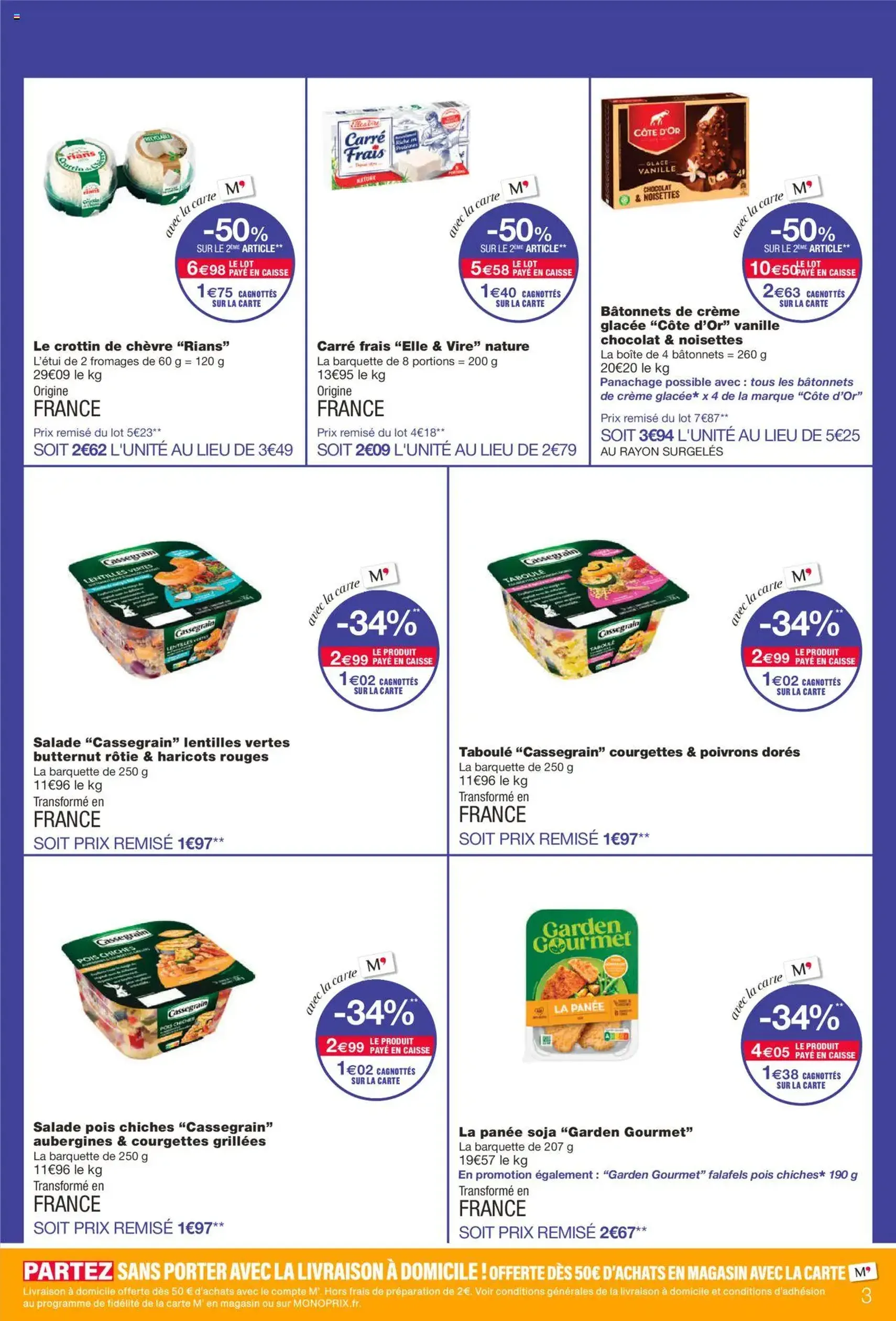 Monoprix catalogue - brochure valable à partir du 09/09/2025, page 3 sur 54 Monoprix catalogue - brochure valable à partir du 09/09/2025, page 3 sur 54