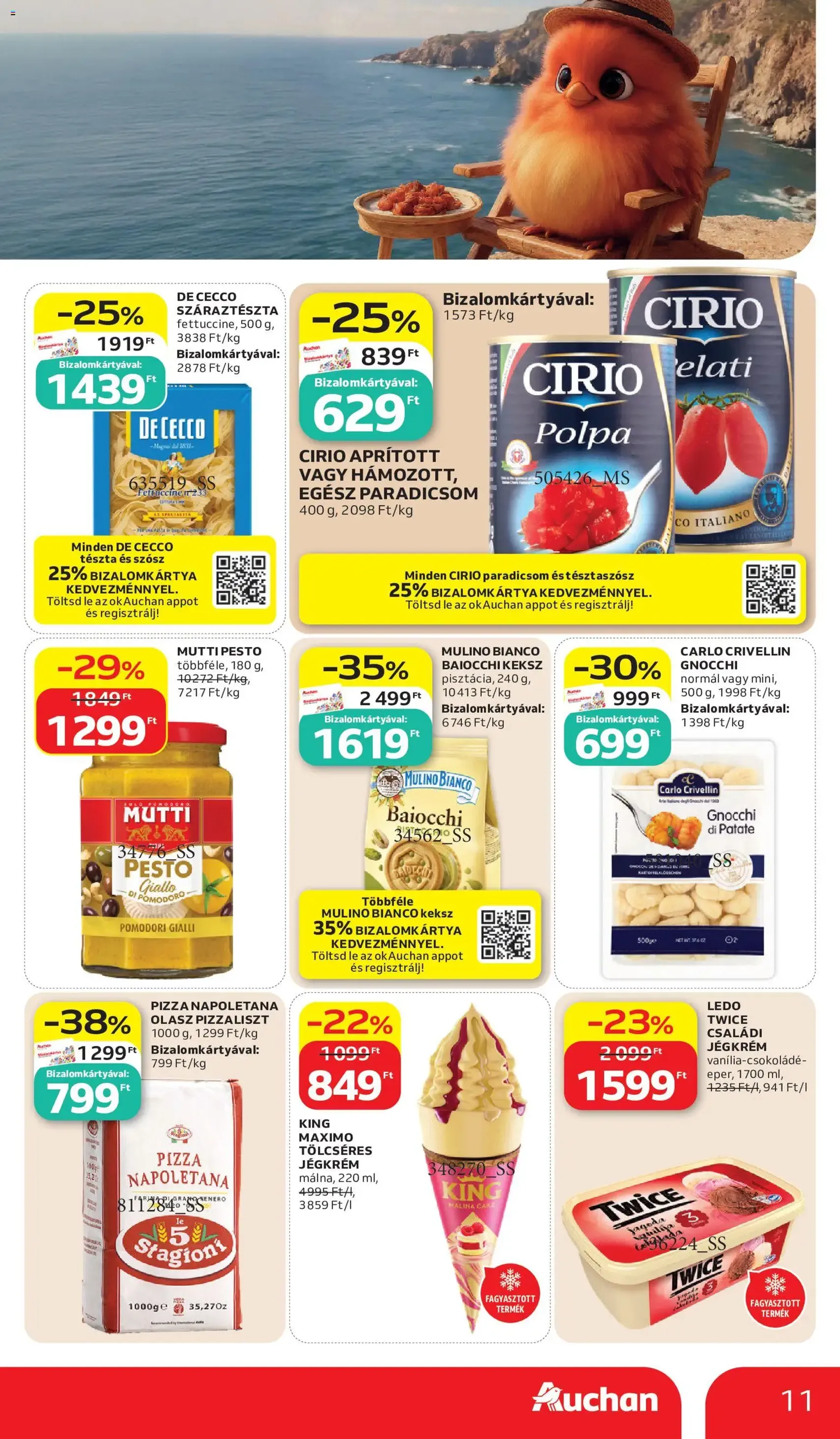 Auchan akciós újság - 2026.06.11. érvényes szórólap 11 oldal 46 oldalból