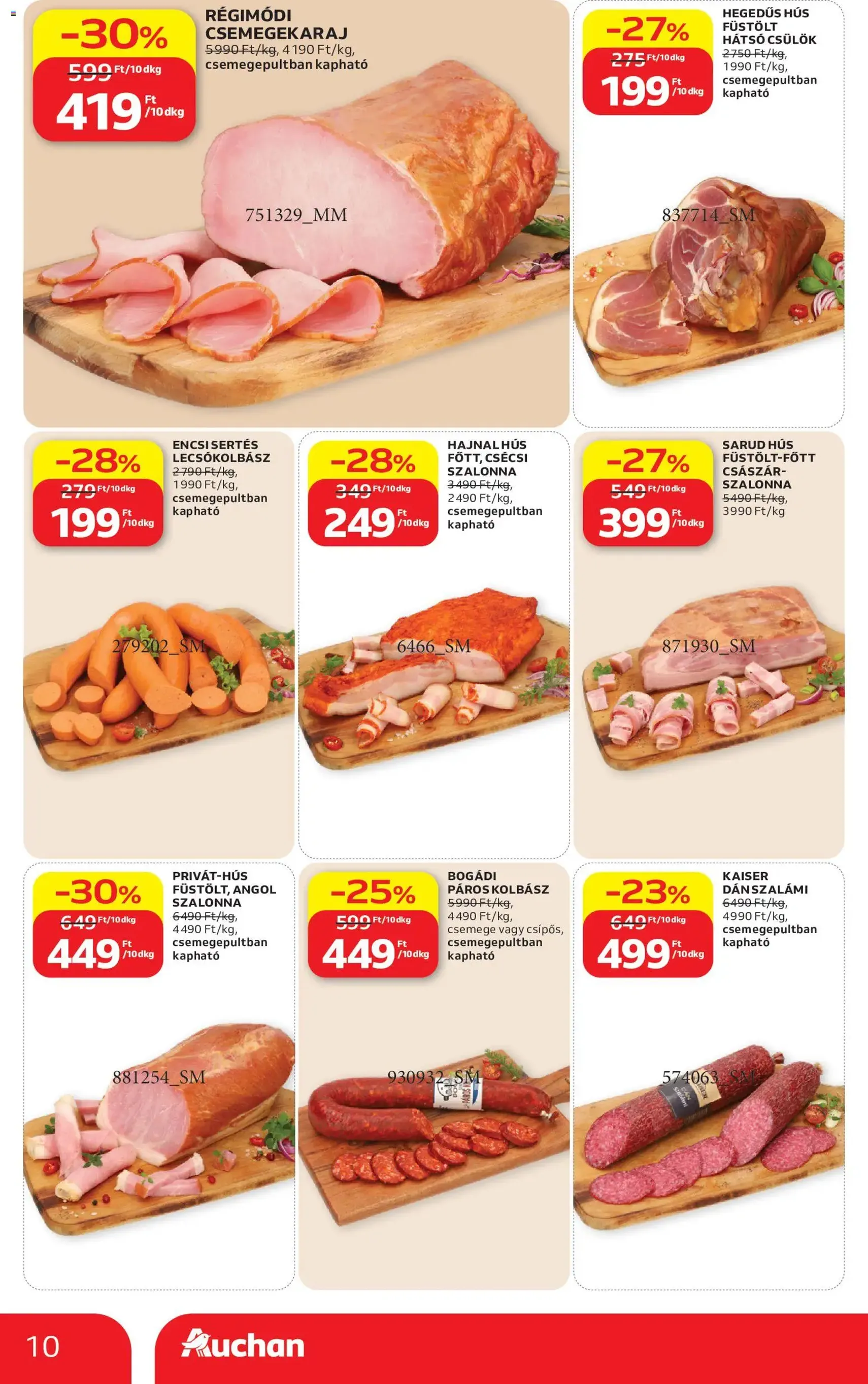 Auchan akciós újság - 2026.07.16. érvényes szórólap 10 oldal 56 oldalból