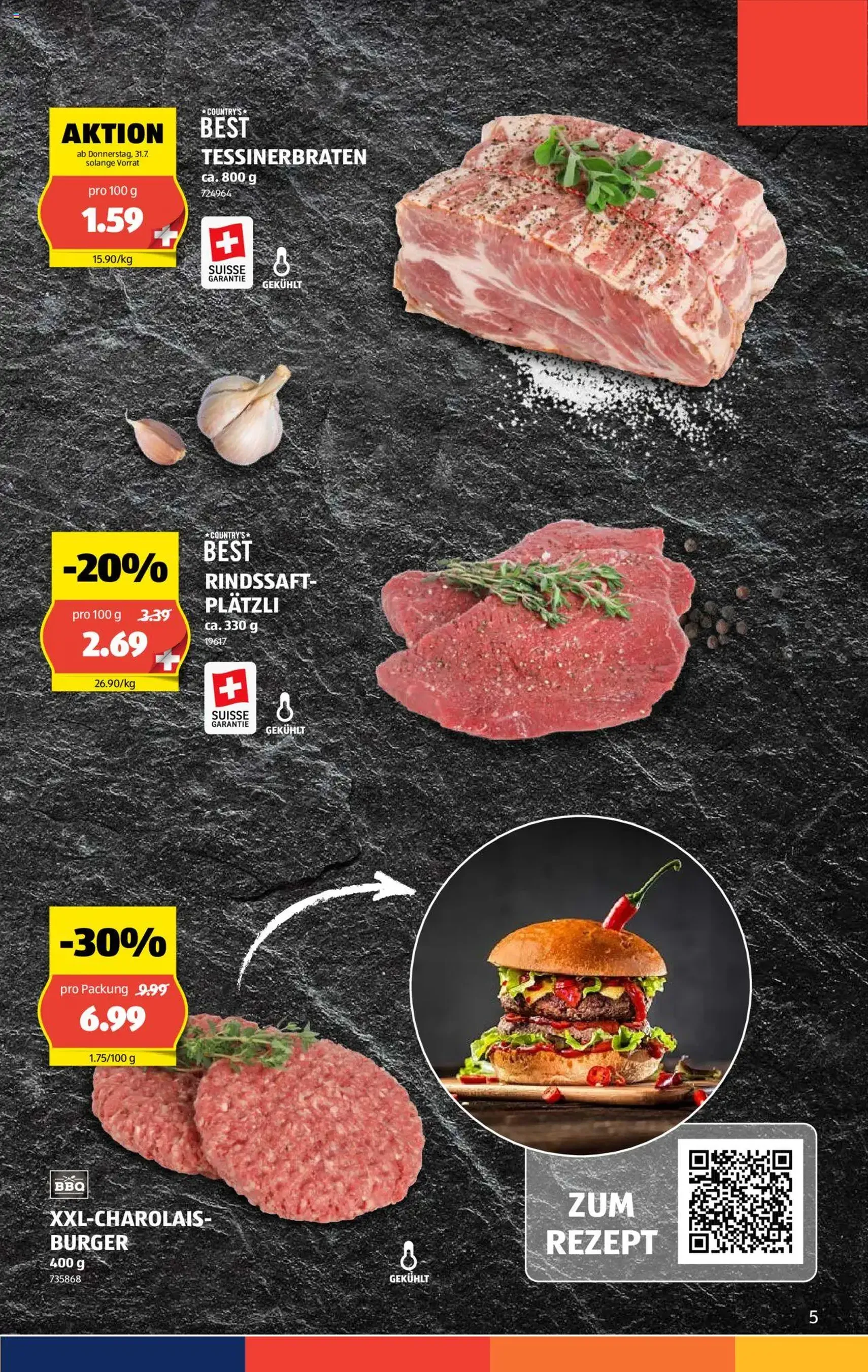 Aldi Aktionen - Gültiger Prospekt ab 31.07.2025, Seite 5 von insgesamt 35 Aldi Aktionen - Gültiger Prospekt ab 31.07.2025, Seite 5 von insgesamt 35