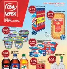 CBA Verex leták - náhľad letáku platný od 07.08.2025