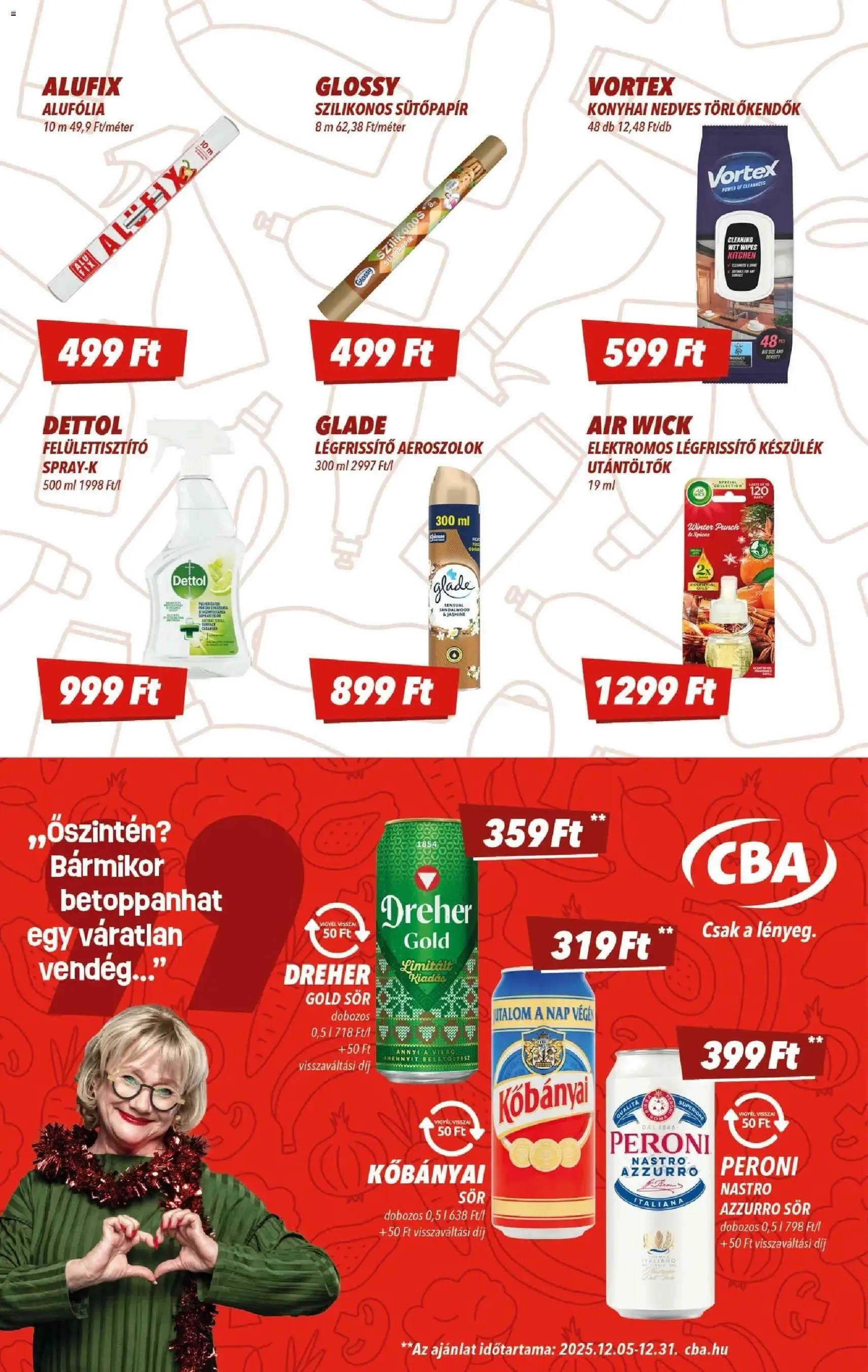 CBA Akciós újság - 2025.12.11. érvényes szórólap 10 oldal 12 oldalból
