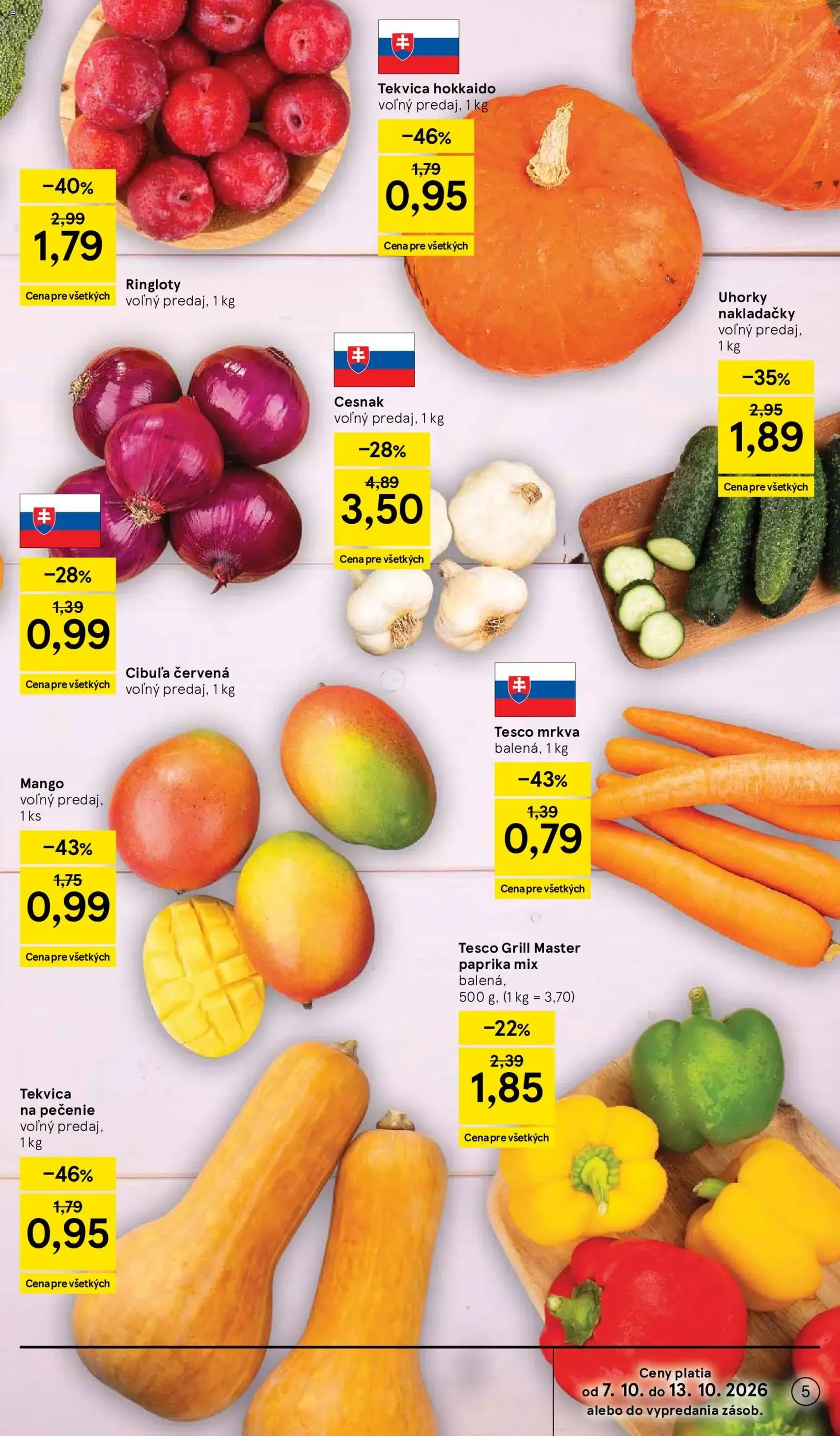 Tesco Hypermarket - leták - platný leták od 07.10.2026 strana 5 z 51