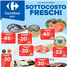 Volantino Carrefour - anteprima volantino valido dal 10/07/2025