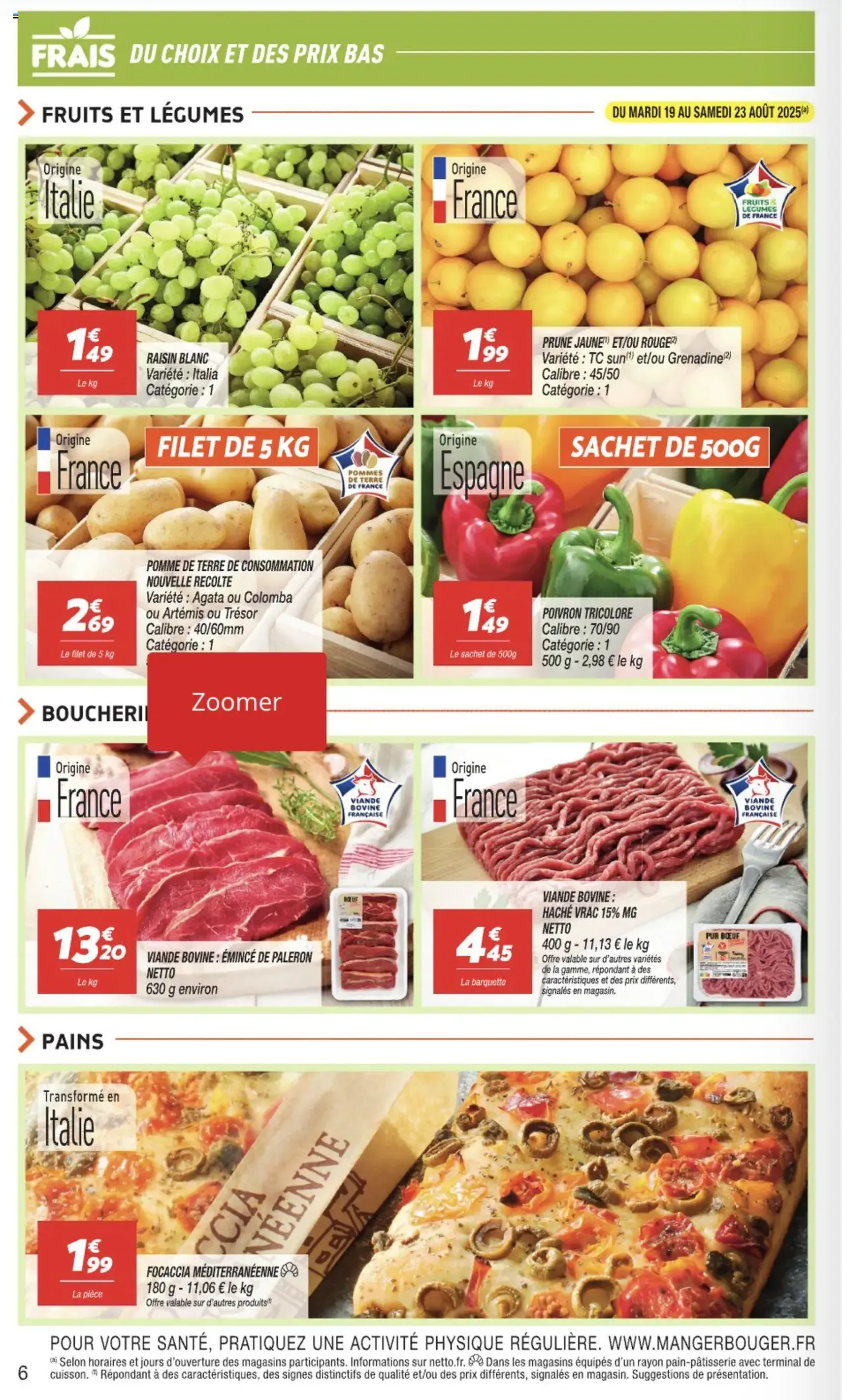 Netto catalogue - brochure valable à partir du 19/08/2025, page 6 sur 12 Netto catalogue - brochure valable à partir du 19/08/2025, page 6 sur 12