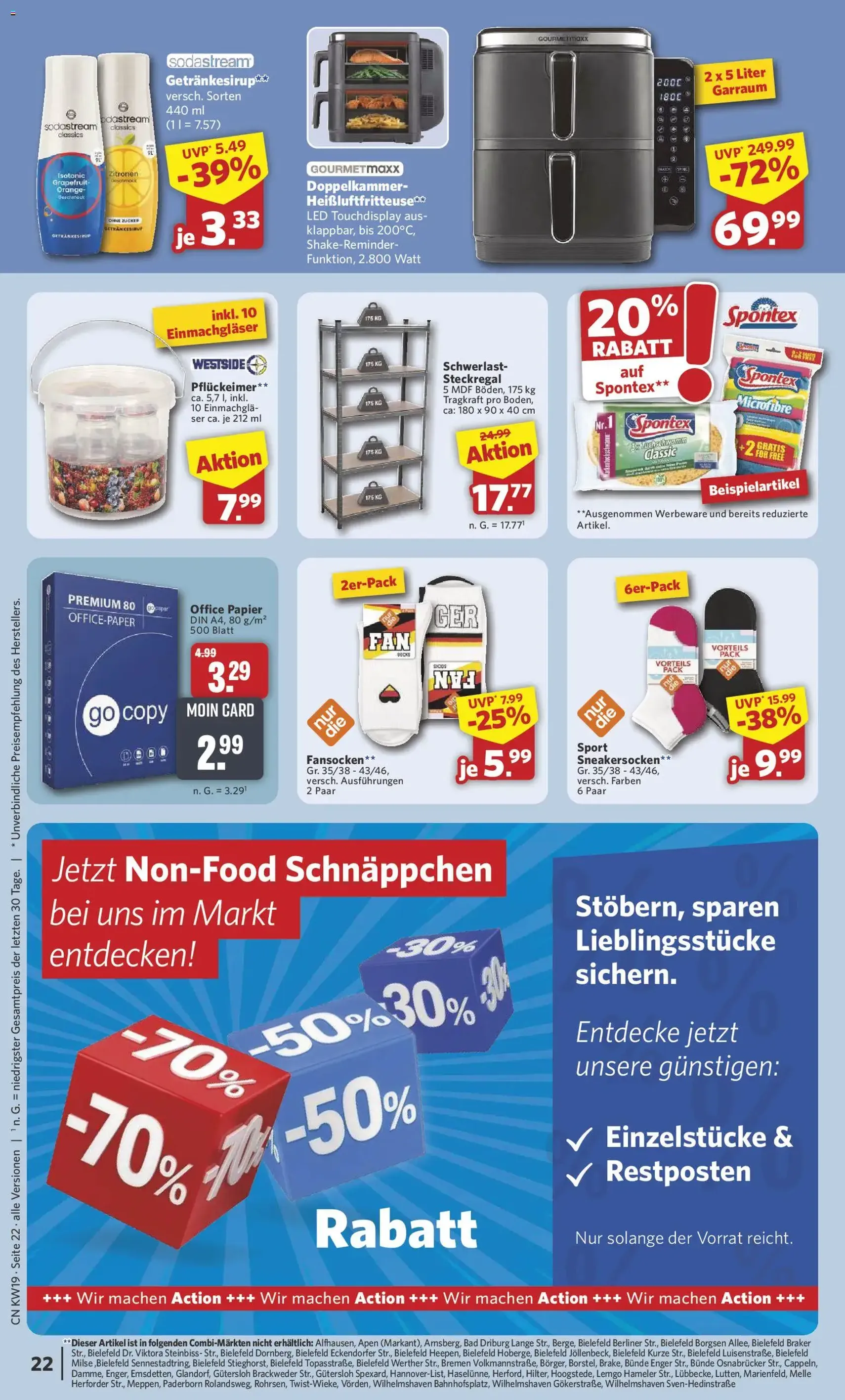 Combi Prospekt - Gültiger Prospekt ab 04.05.2026, Seite 22 von insgesamt 31