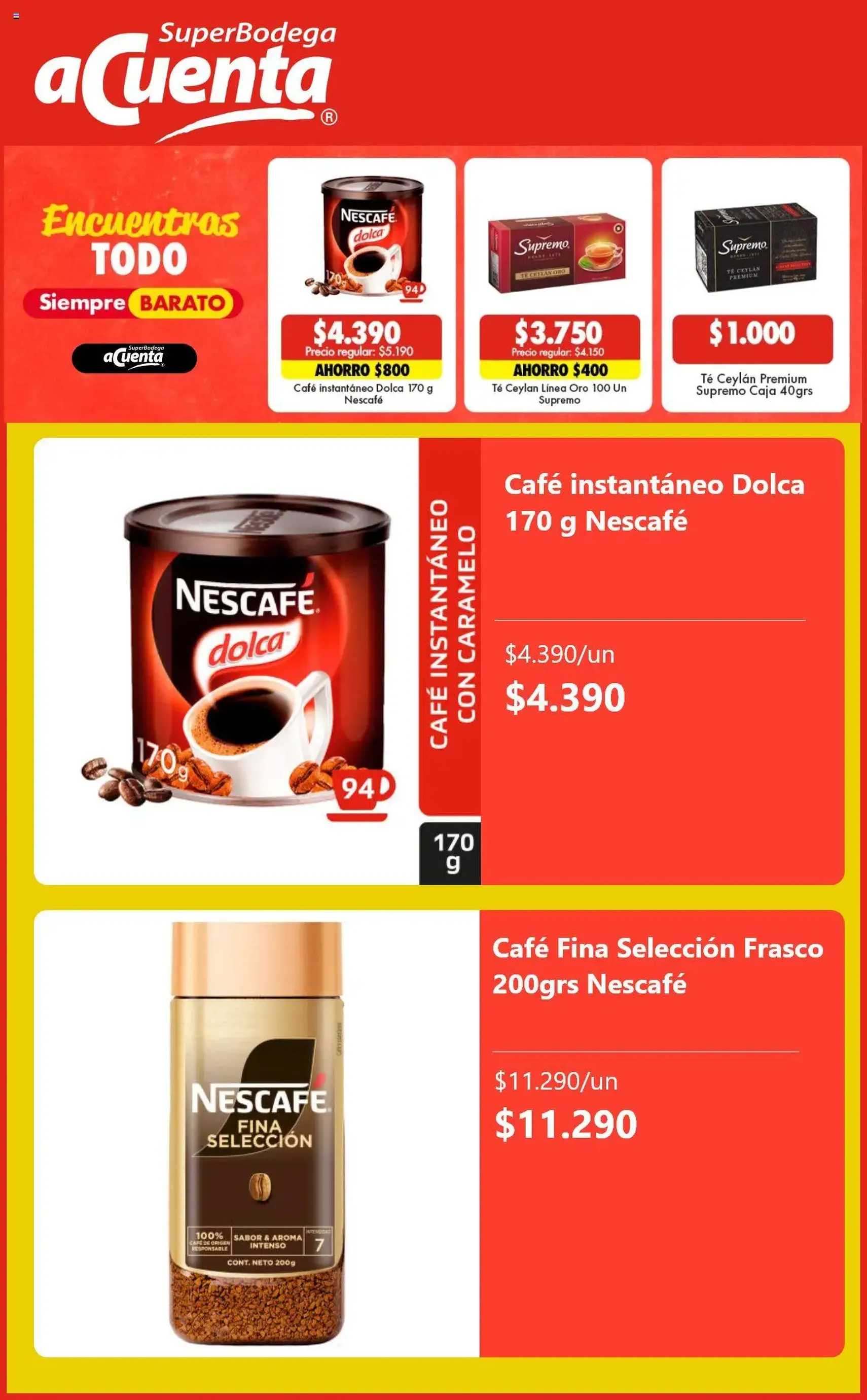 Super Bodega aCuenta ofertas - folleto válido desde 11.08.2025 página 4 de 5