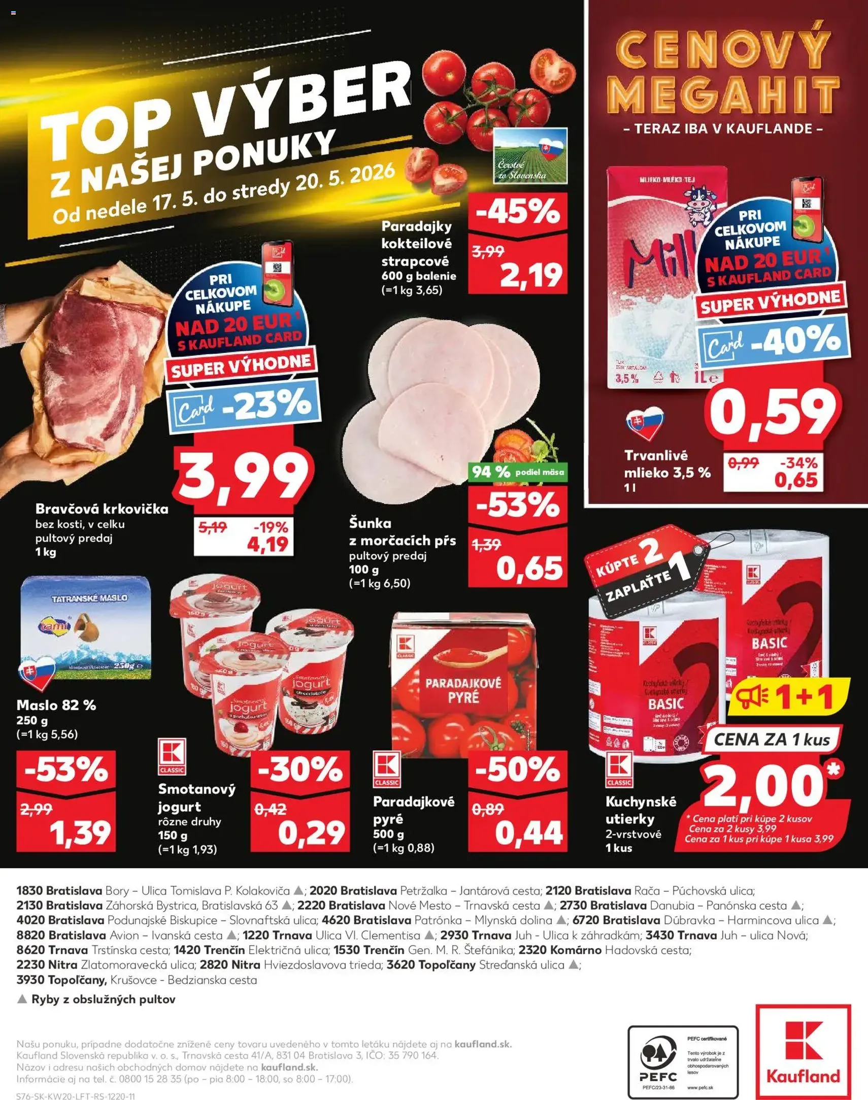 Kaufland leták - platný leták od 14.05.2026 strana 76 z 76