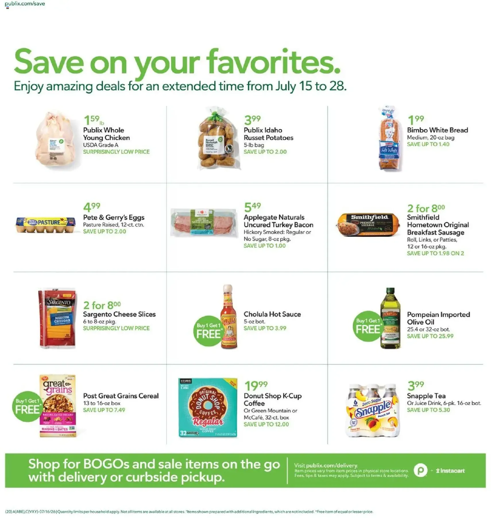 Publix Weekly Ad - valid flyer from 07/22/2026, page 17 of 17