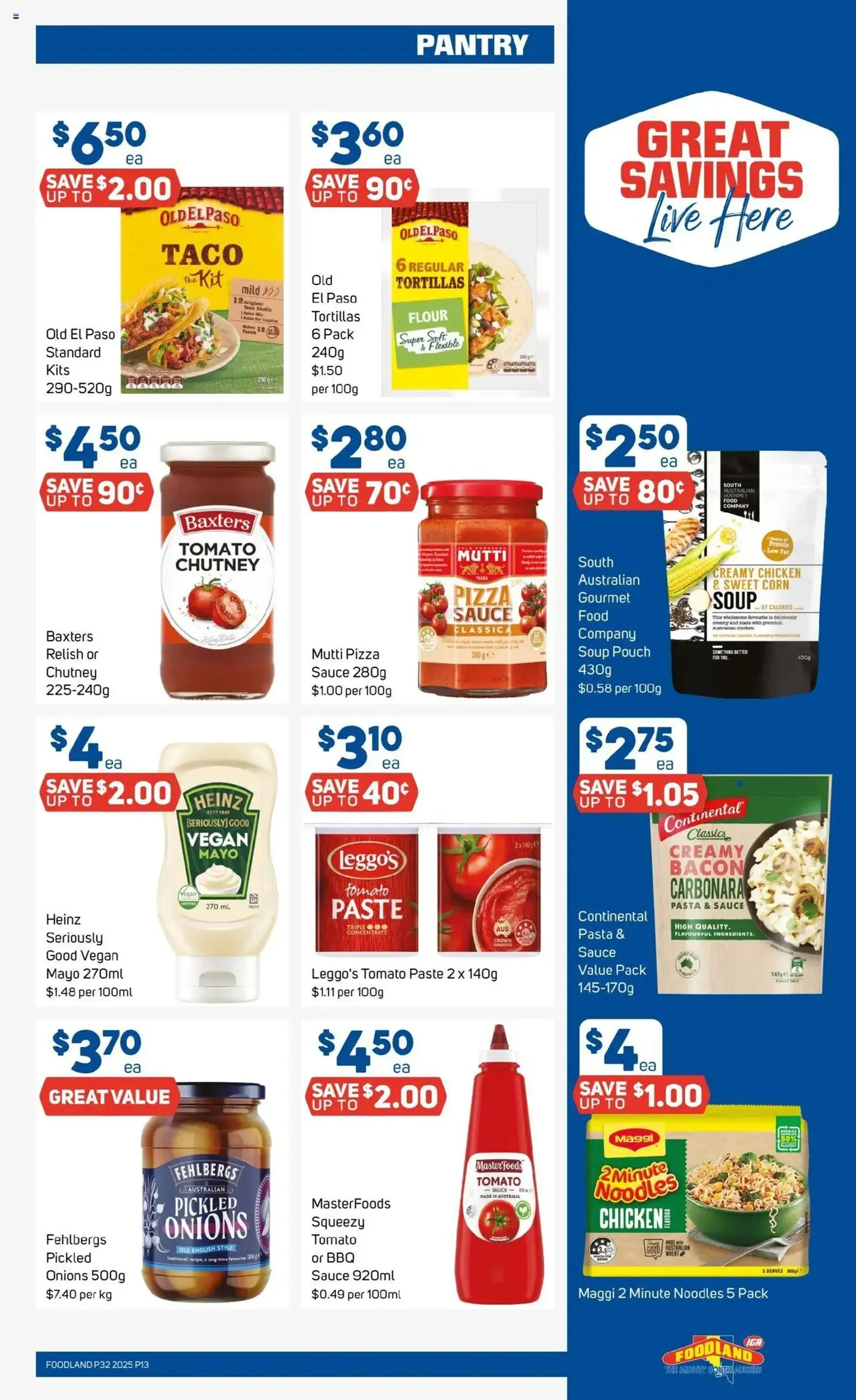Foodland Catalogue - valid flyer from 06/08/2025, page 13 of 33
