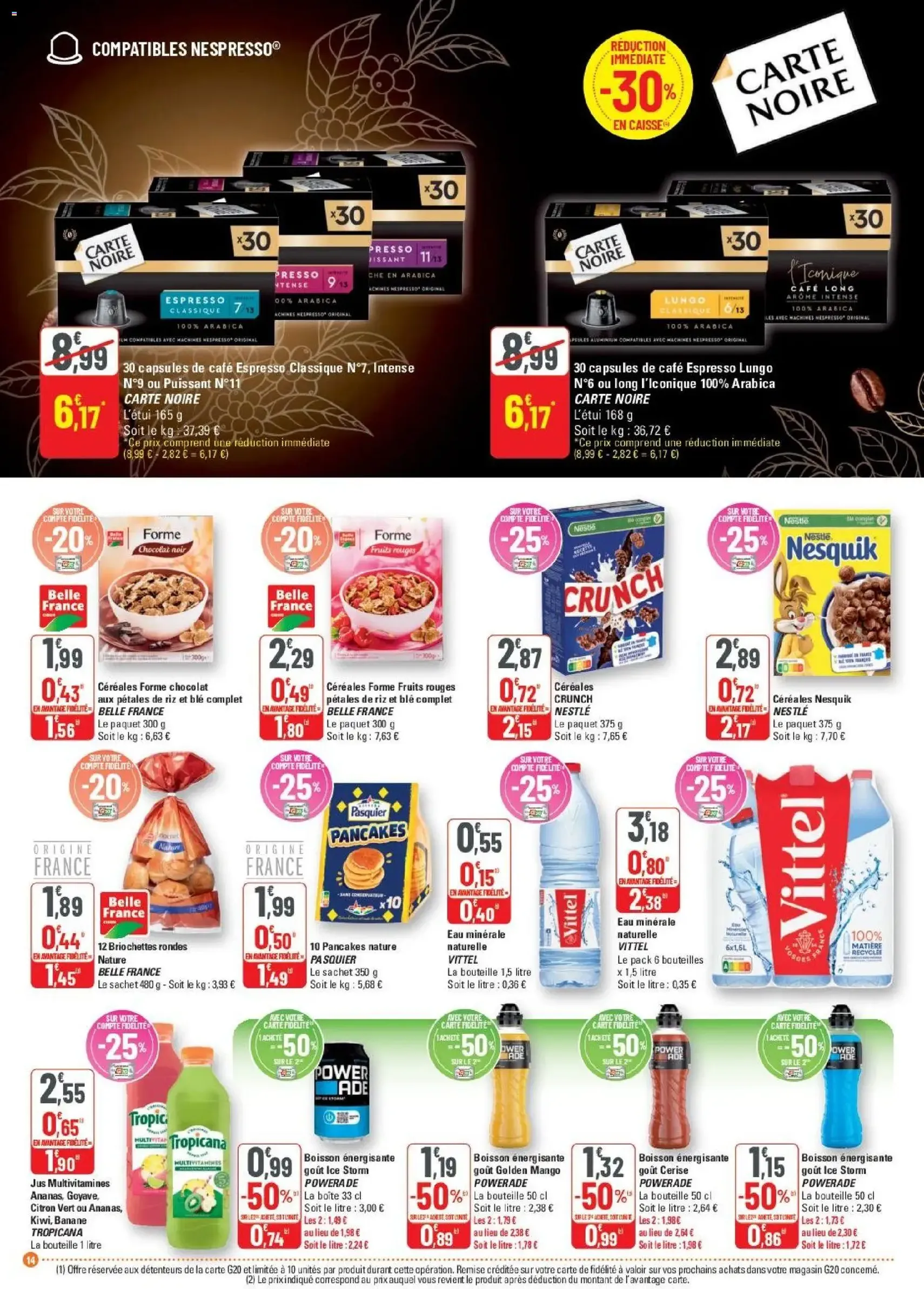 G20 Supermarchés catalogue - brochure valable à partir du 17/06/2026, page 14 sur 20