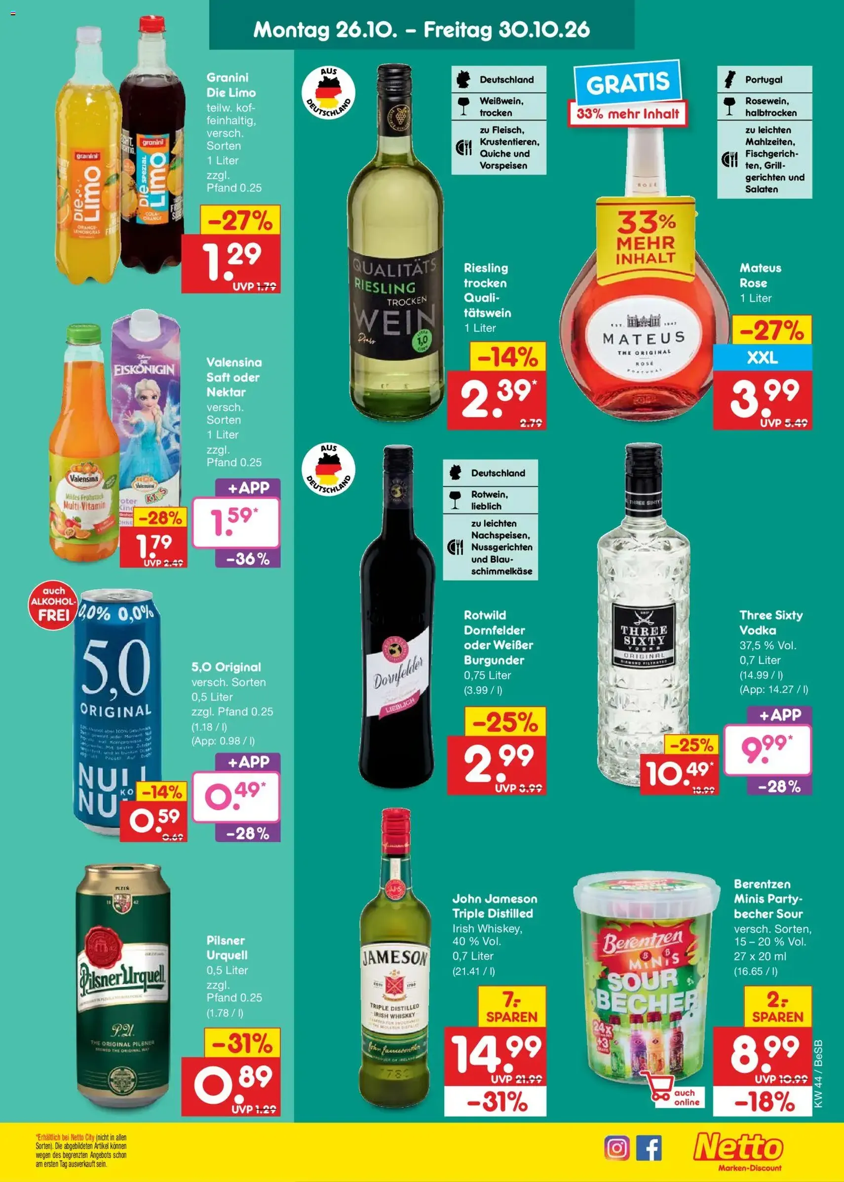 Netto Marken-Discount Prospekt - Gültiger Prospekt ab 26.10.2026, Seite 33 von insgesamt 71