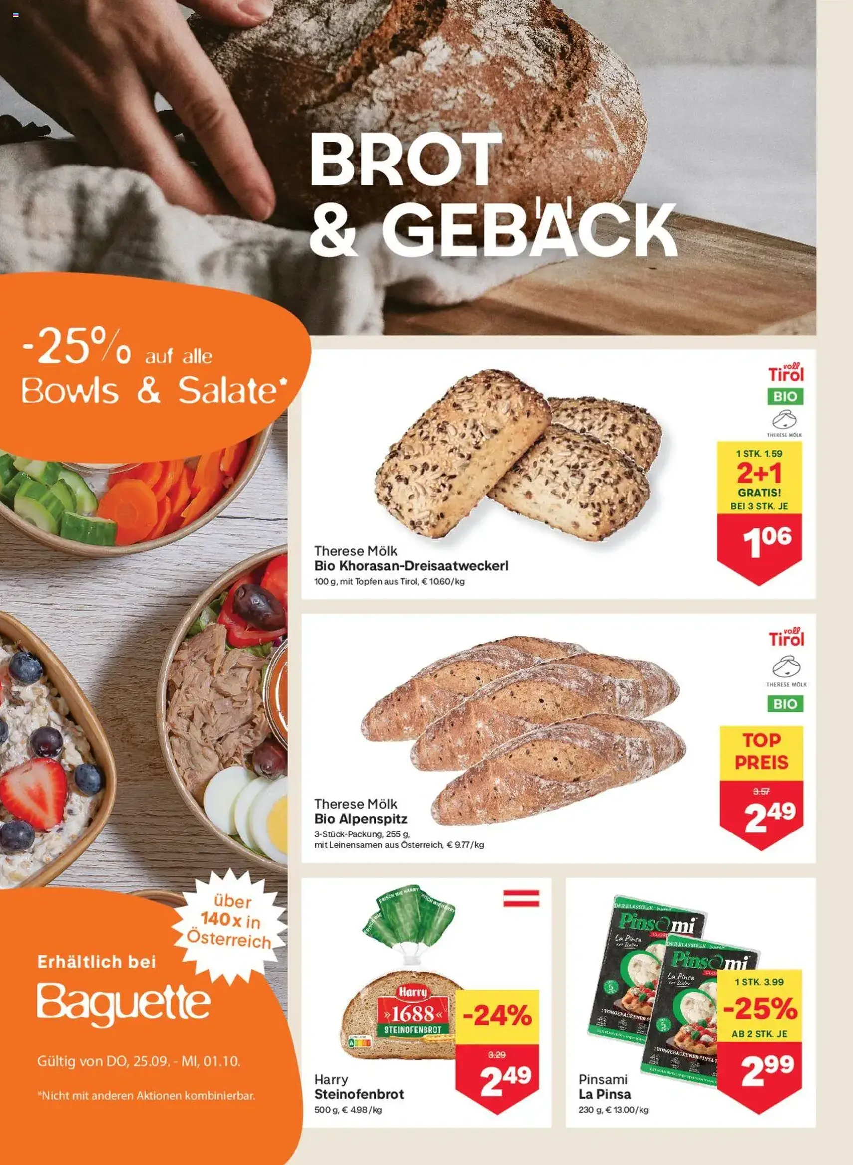 MPREIS Flugblatt - Gültiger Prospekt ab 25.09.2025, Seite 4 von insgesamt 12