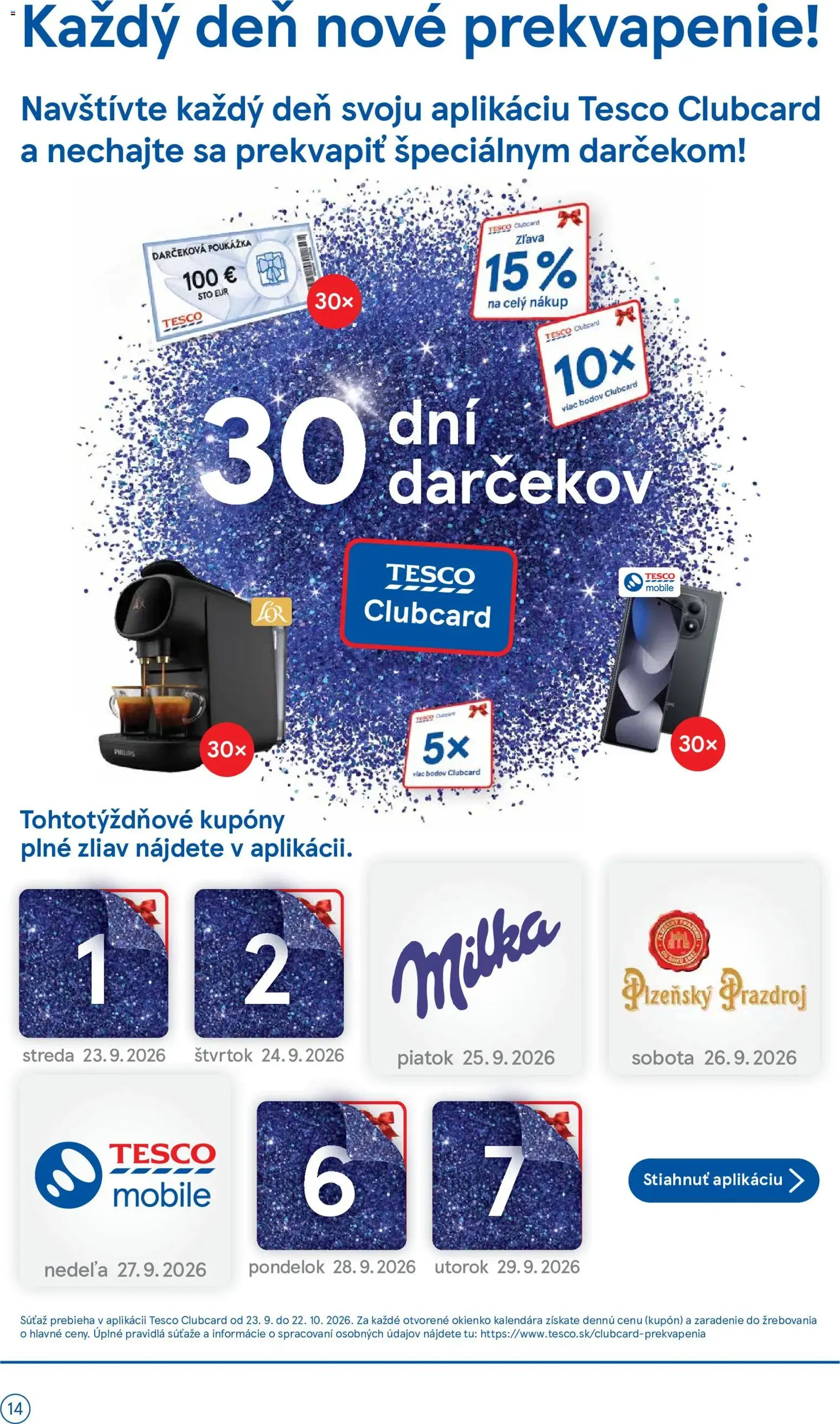 Tesco Hypermarket - leták - platný leták od 23.09.2026 strana 14 z 48