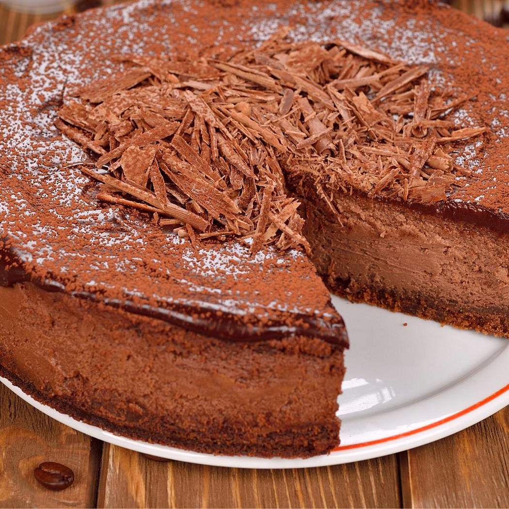 Torta al cioccolato cruda