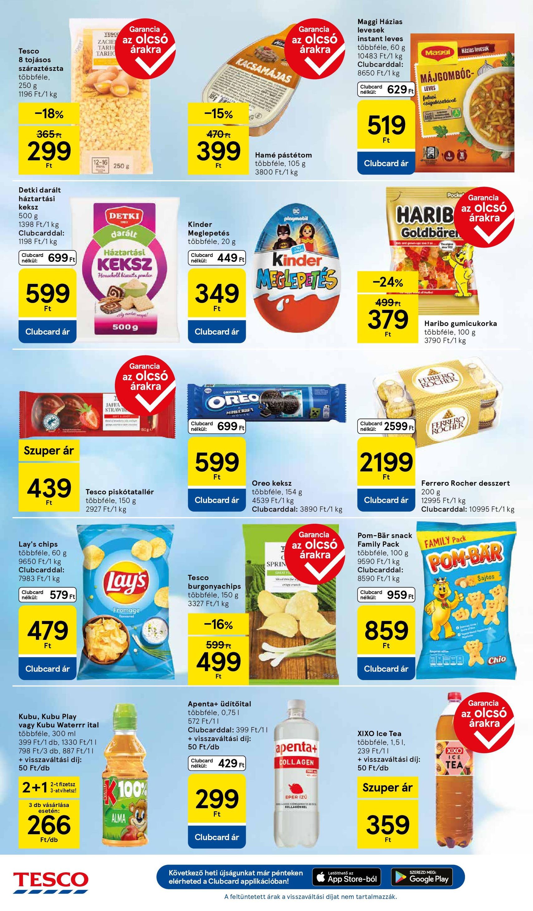 Tesco Hipermarket - Akciós újság - 2025.10.30. érvényes szórólap 6 oldal 32 oldalból