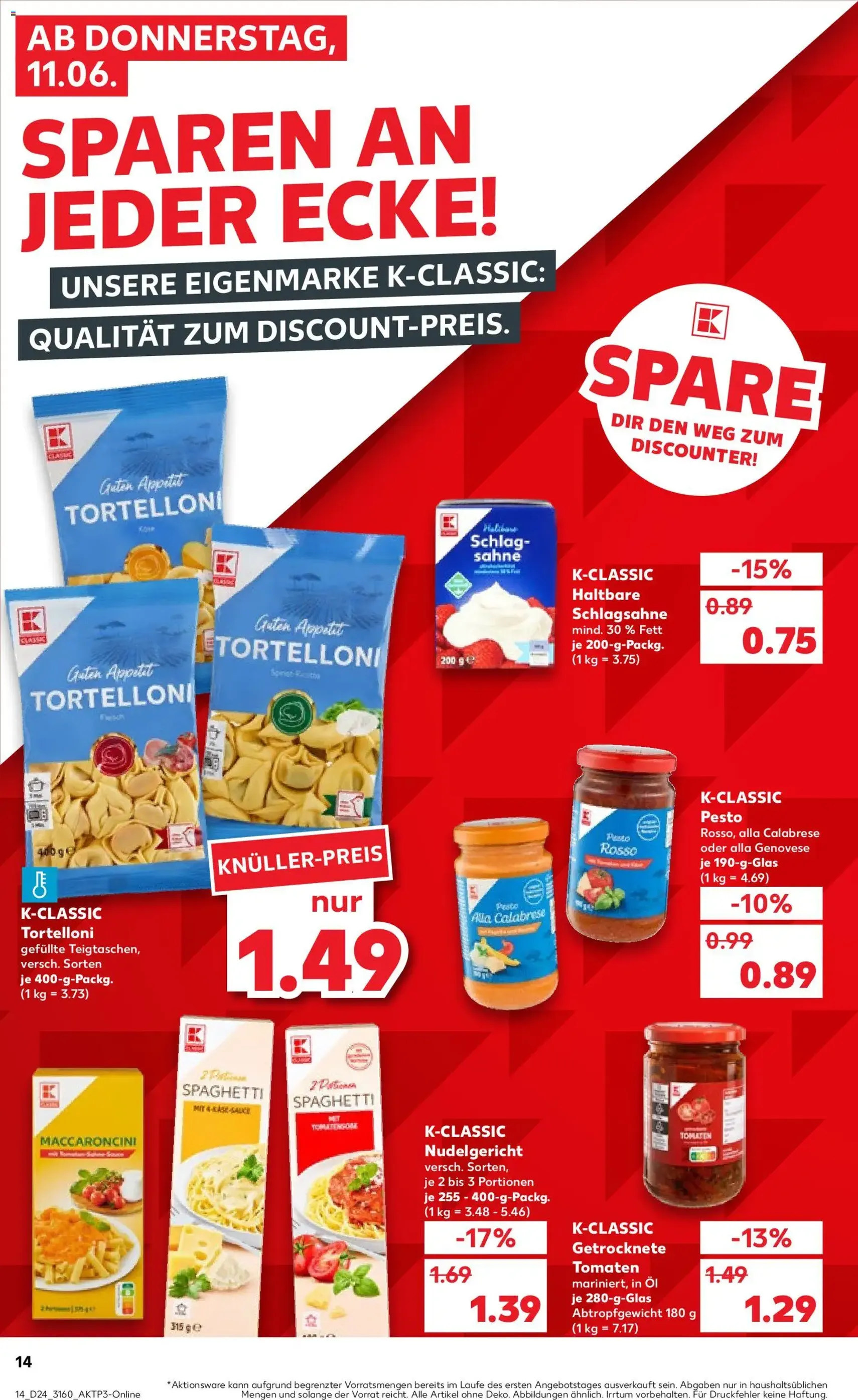 Kaufland Prospekt - Gültiger Prospekt ab 11.06.2026, Seite 14 von insgesamt 50