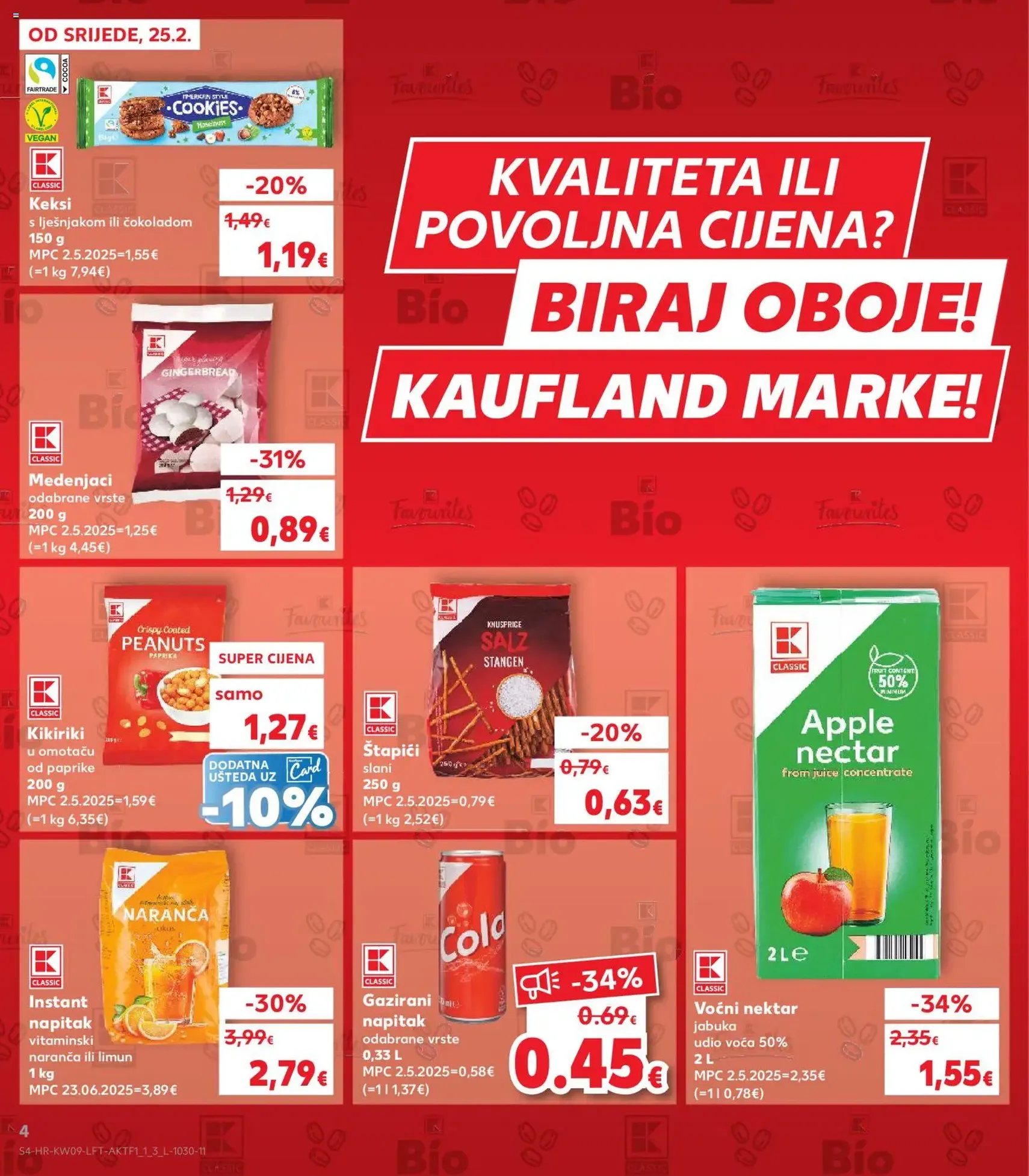 Kaufland HR Akciós újság - 2026.02.25. érvényes szórólap 4 oldal 32 oldalból