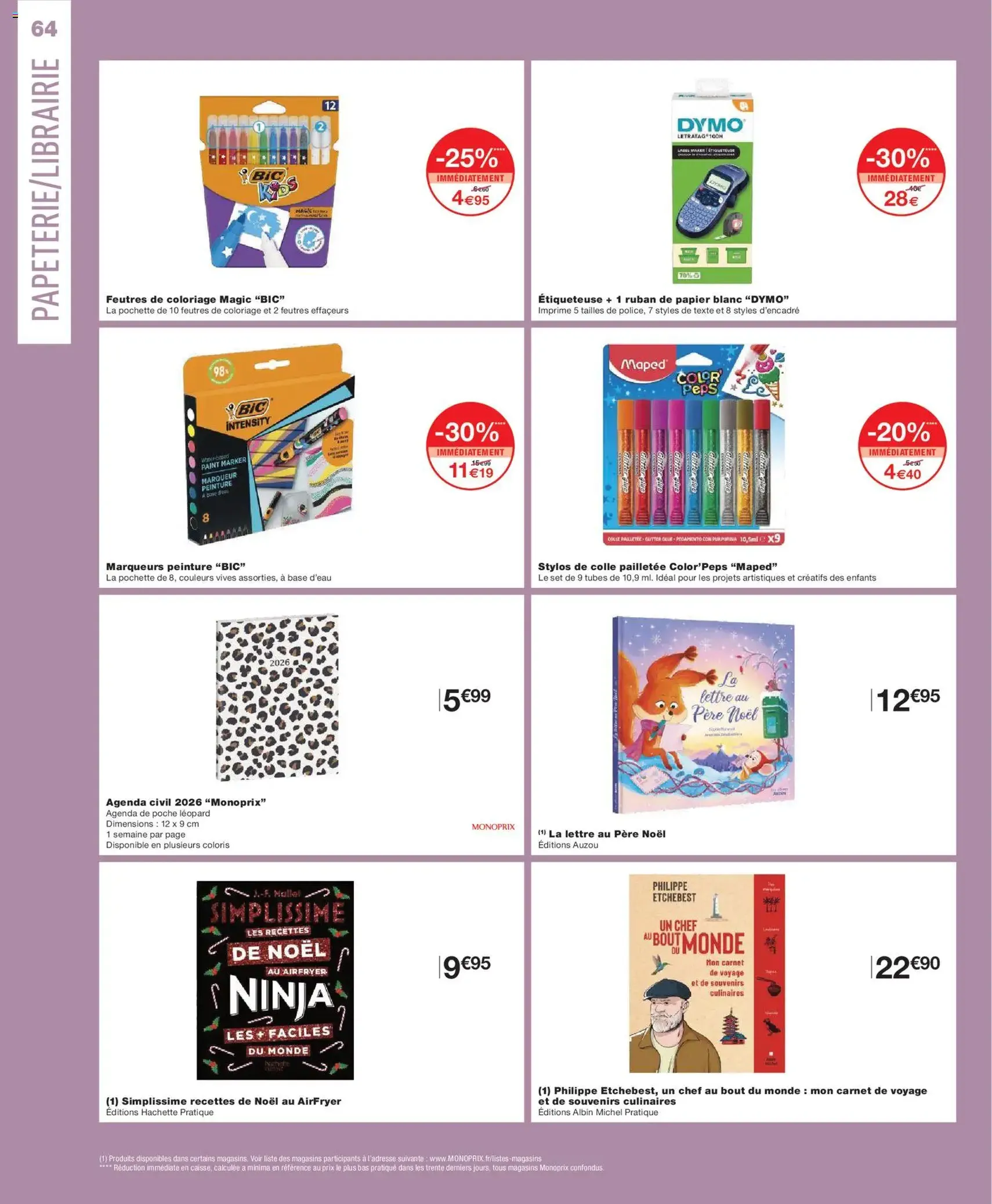 Monoprix catalogue - brochure valable à partir du 04/11/2025, page 64 sur 69