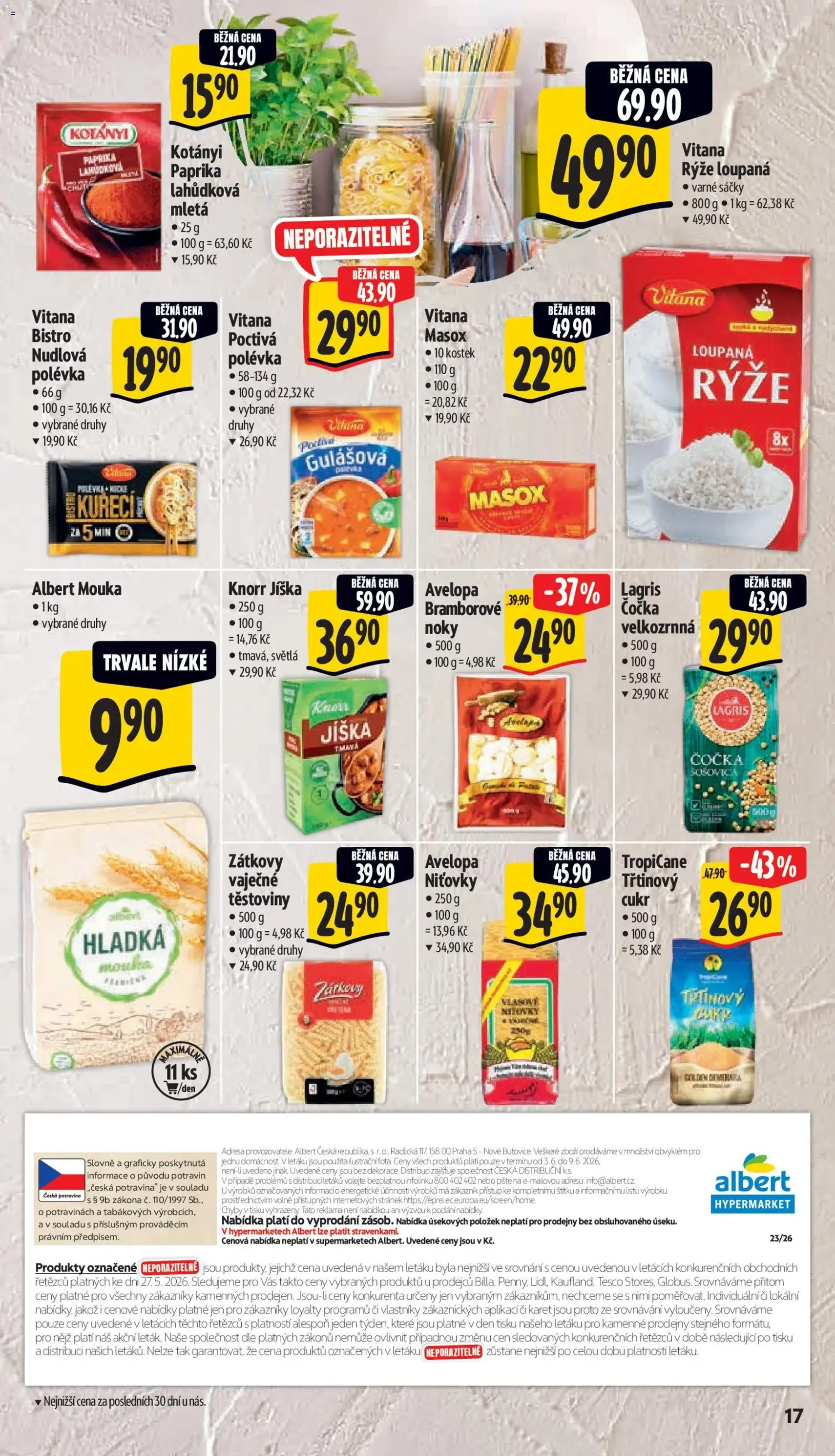 Albert leták - Hypermarket - platný leták od 03.06.2026 strana 29 z 50