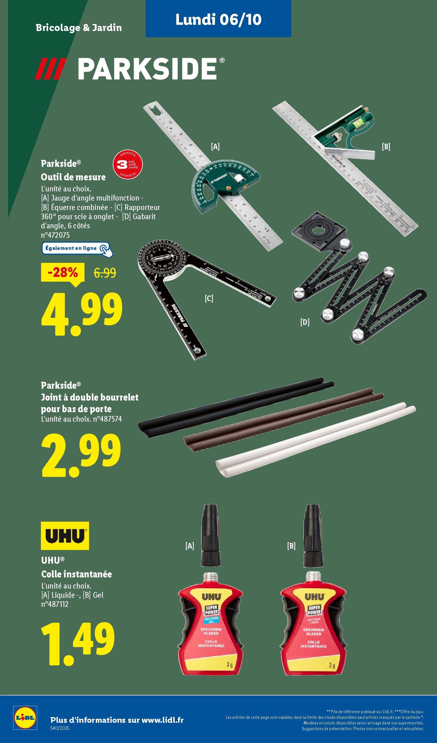 LIDL catalogue semaine 40 - brochure valable à partir du 02/10/2025, page 67 sur 76 LIDL catalogue semaine 40 - brochure valable à partir du 02/10/2025, page 67 sur 76