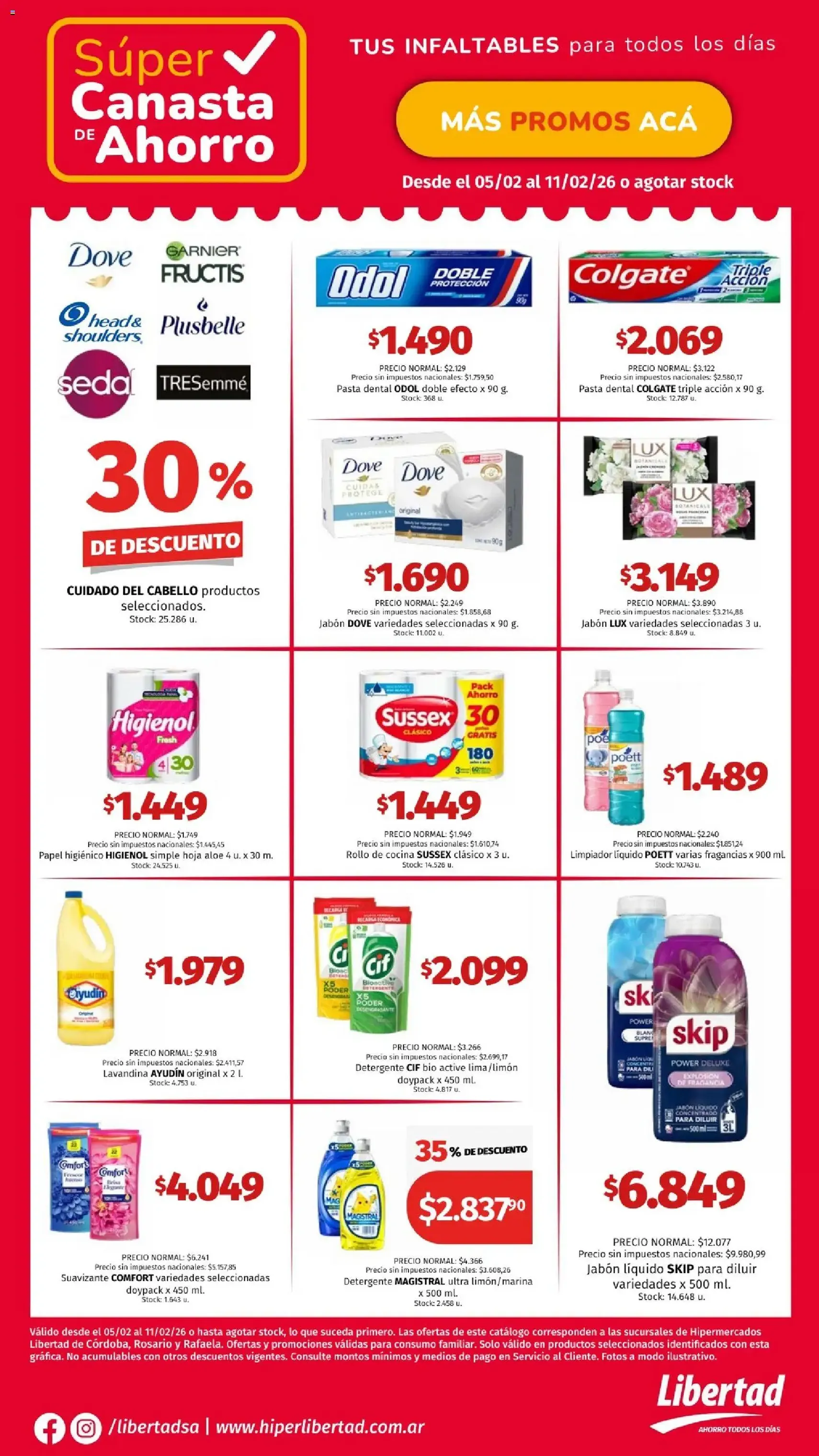 Hipermercado Libertad catálogo - folleto válido desde 05/02/2026 página 5 de 5