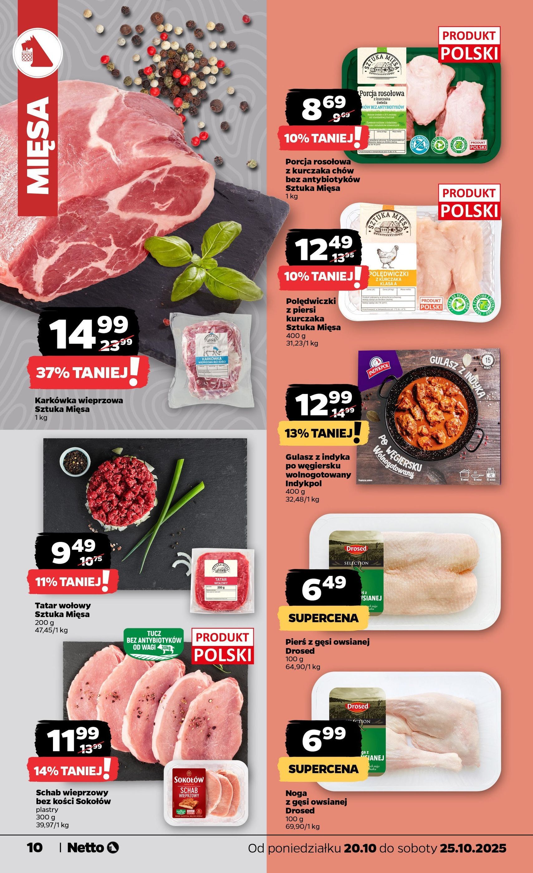 Netto gazetka - Spożywcza - ważny gazetka od 20.10.2025 strona 10 z 34 Netto gazetka - Spożywcza - ważny gazetka od 20.10.2025 strona 10 z 34
