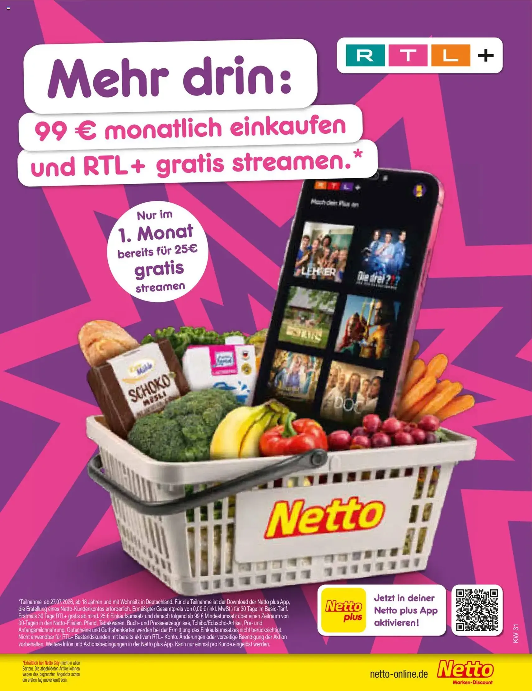 Netto Marken-Discount Prospekt - Gültiger Prospekt ab 27.07.2026, Seite 71 von insgesamt 71