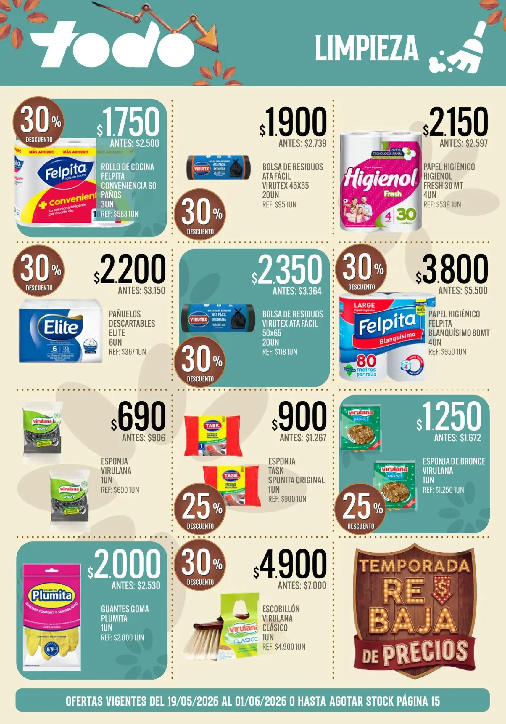 Supermercados TODO - Ofertas - folleto válido desde 19/05/2026 página 16 de 19