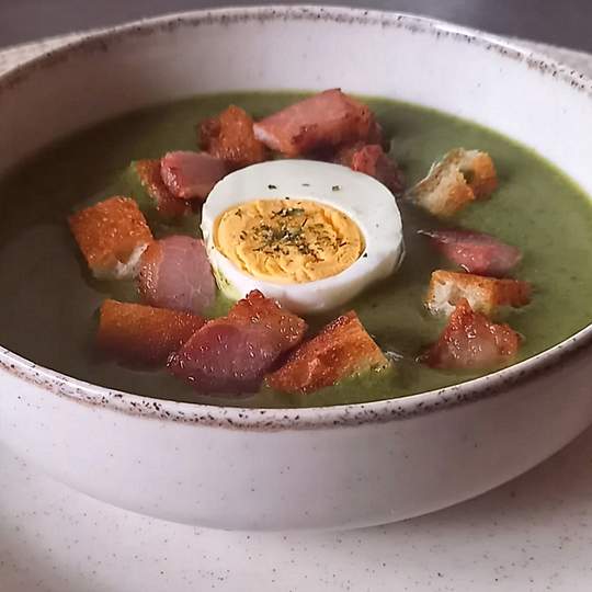 Anteprima ricetta Crema di zuppa d'aglio orsino