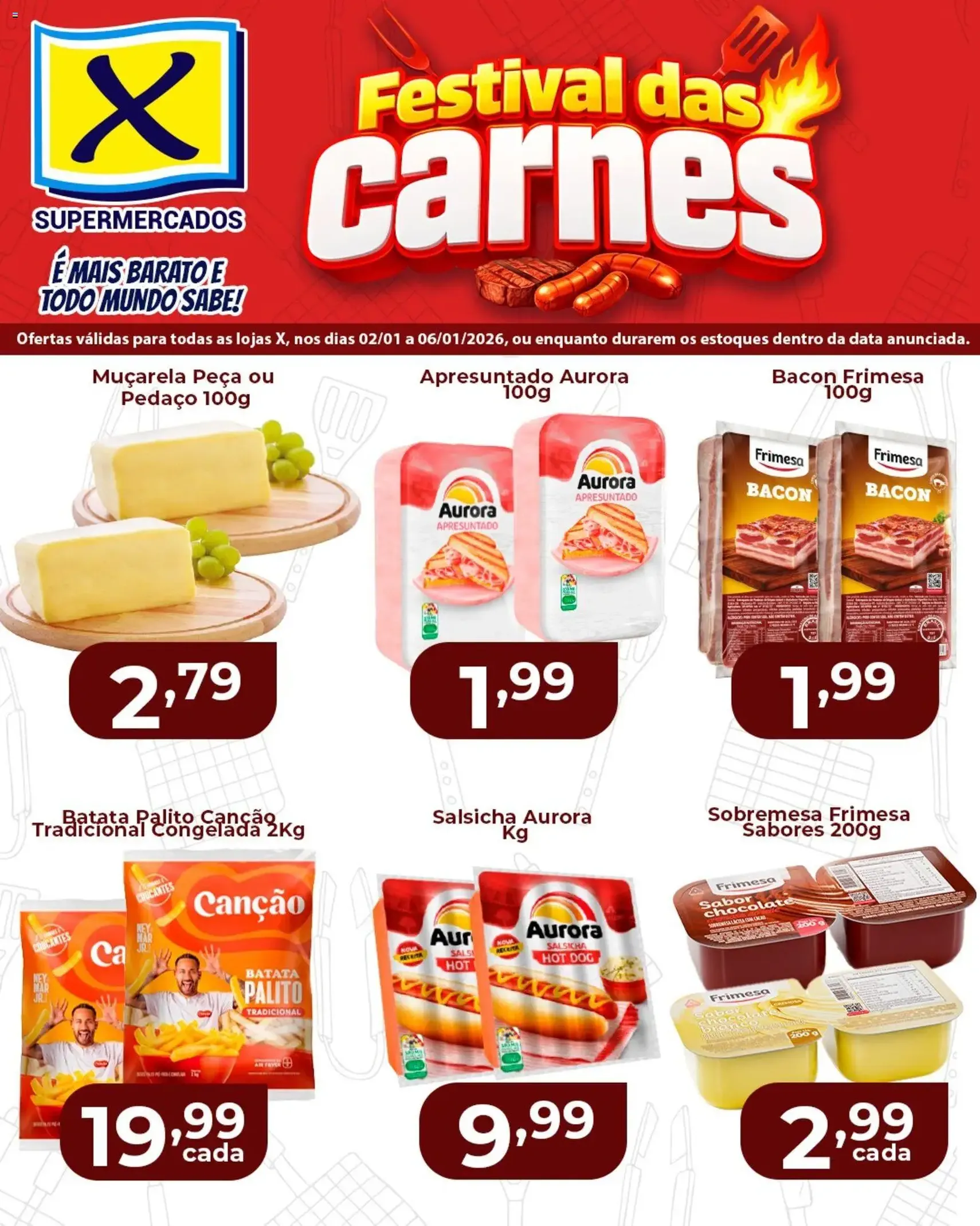 X Supermercados - Ofertas da semana - folheto válido a partir de 02/01/2026 página 2 de 2