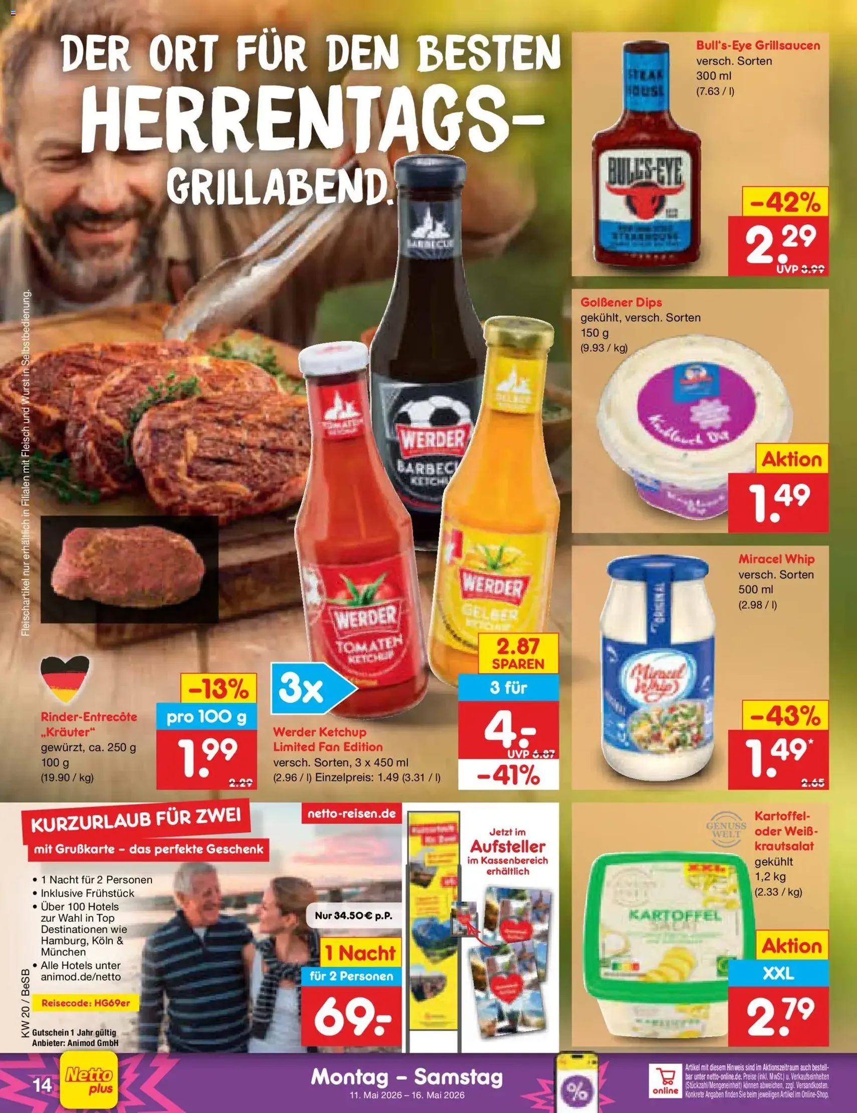 Netto Marken-Discount Prospekt - Gültiger Prospekt ab 11.05.2026, Seite 16 von insgesamt 65