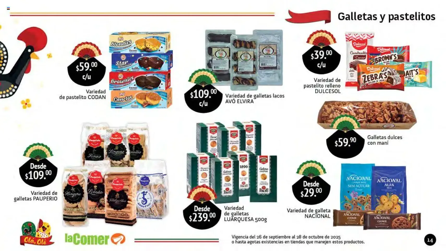 La Comer folleto Olá, Olé - folleto válido desde 26/09/2025 página 14 de 64 La Comer folleto Olá, Olé - folleto válido desde 26/09/2025 página 14 de 64