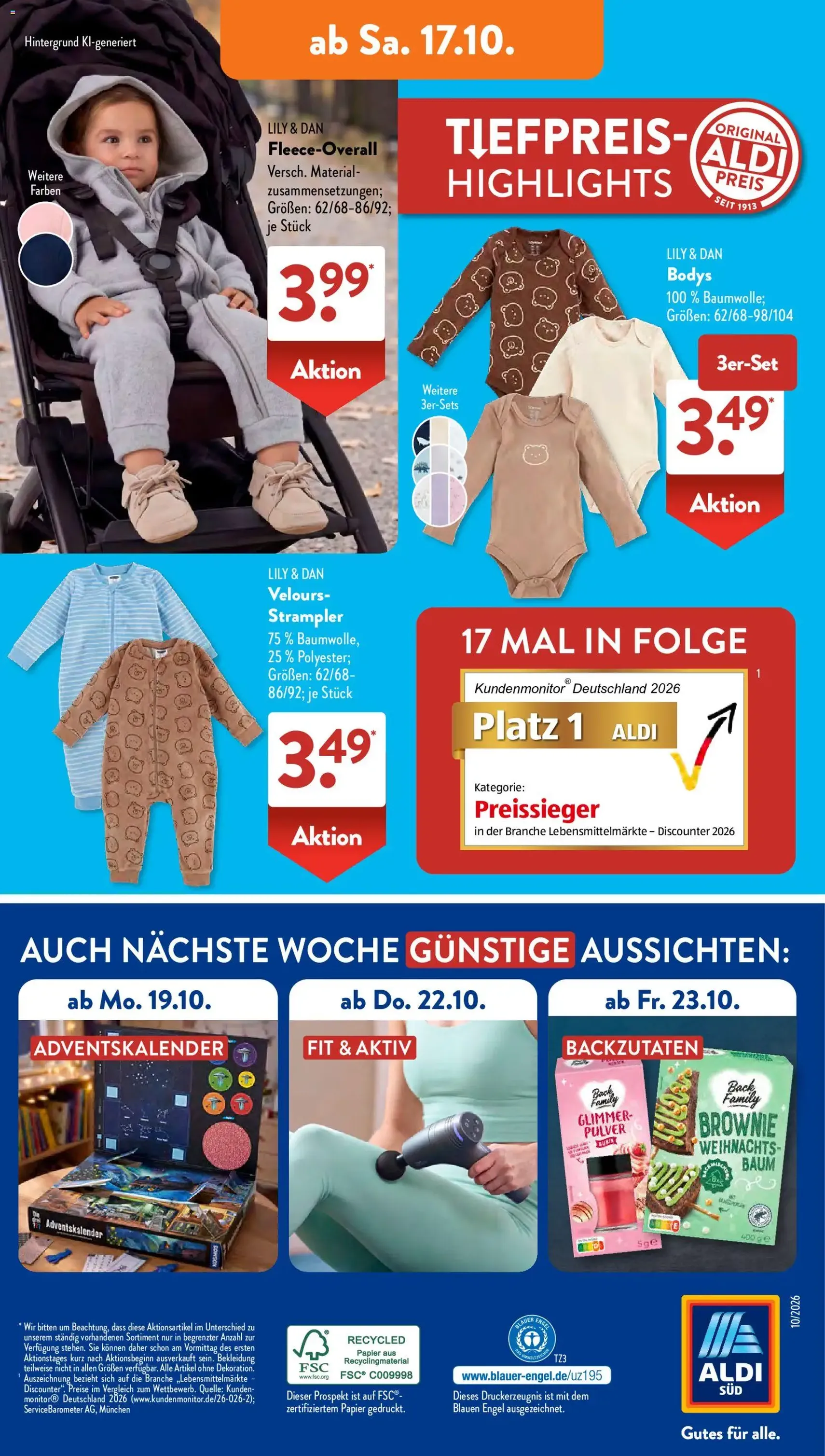 Aldi Süd Prospekt - Gültiger Prospekt ab 12.10.2026, Seite 29 von insgesamt 36