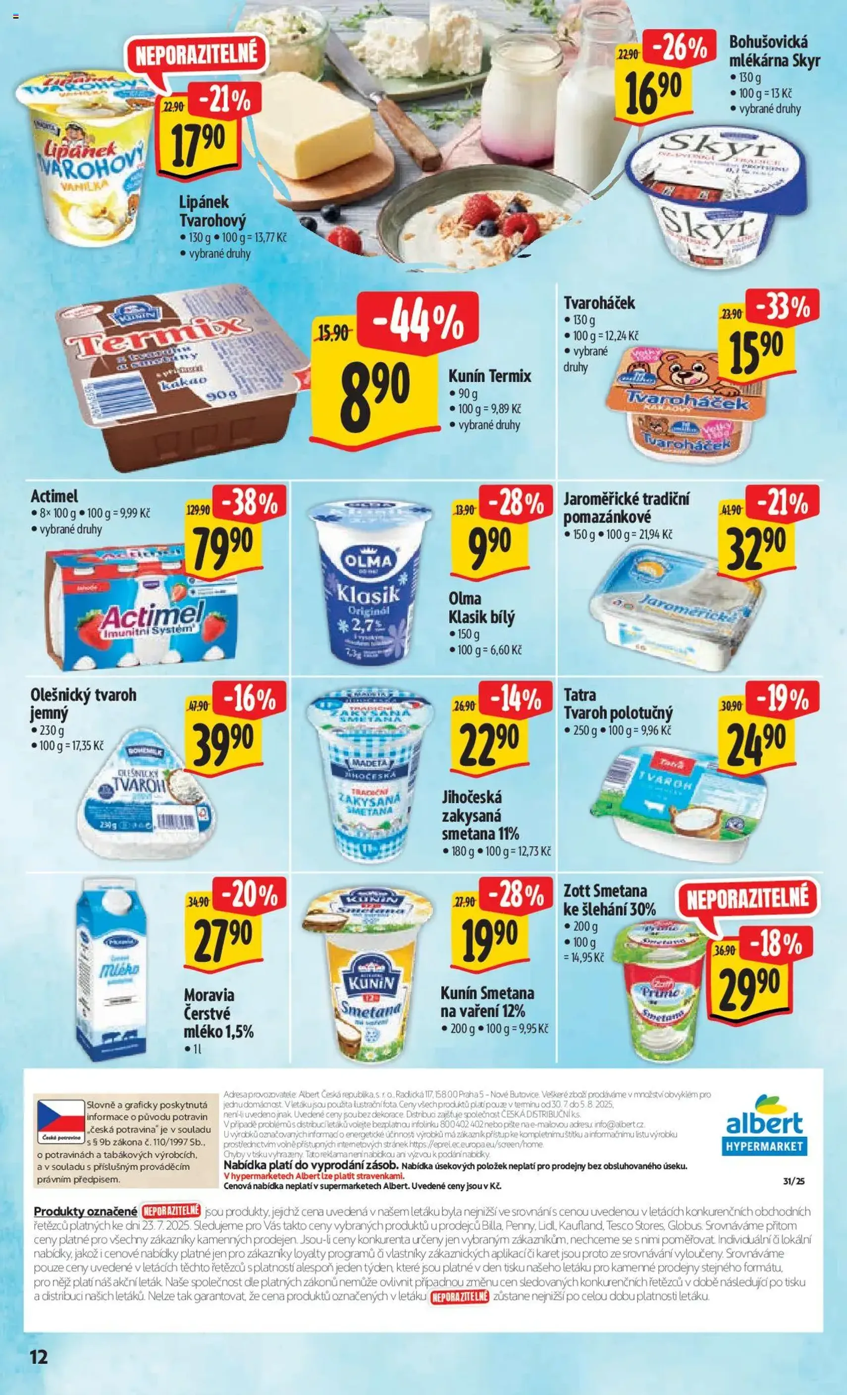 Albert leták - Hypermarket - platný leták od 30.07.2025 strana 19 z 40